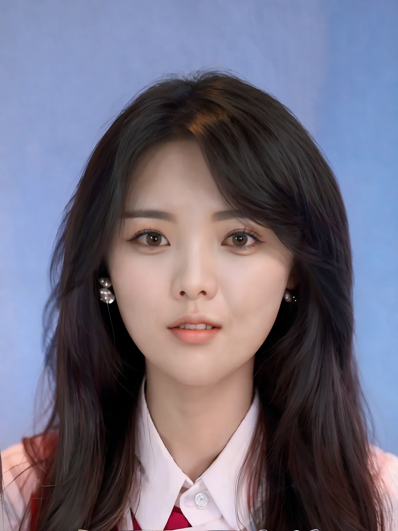 Alafeld asian woman with long black hair wearing pink shirt, in Yeonnam, wan cute korean face, young cute korean face, korean symmetrical face, korean woman, korean face features professional Wall Street elite, the way she makes money is to make money through the trading market, she is good at social, exquisite urban feminine style, 30 years old. , Lee Ji-eun, Korean Idol, Korean Girl, Korean Female Idol Portrait, Korean Actress, Beautiful Korean Woman with a Friendly Smile