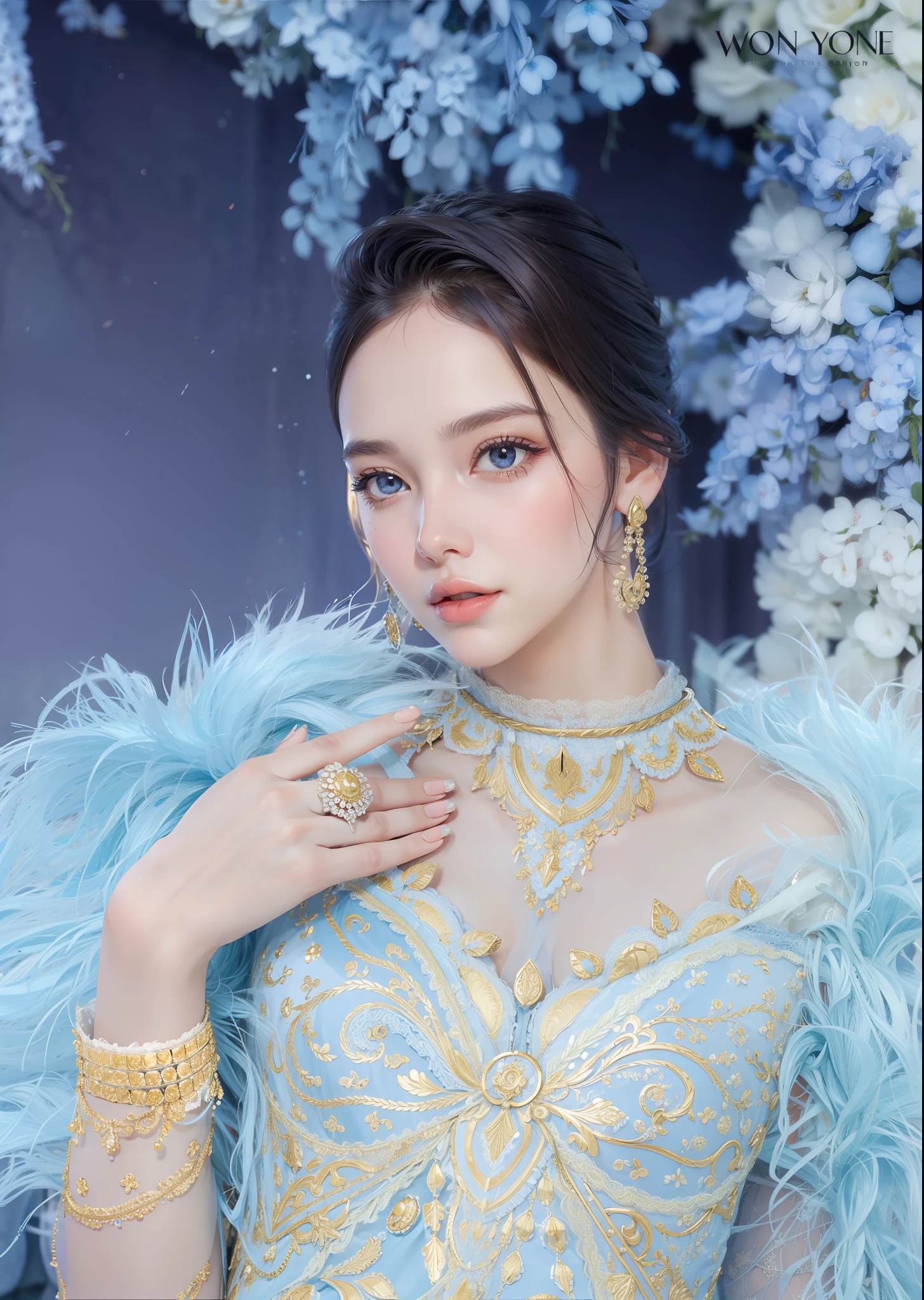 Perfect restoration), (((Face details))), dress restoration, best quality, ((Rich details))