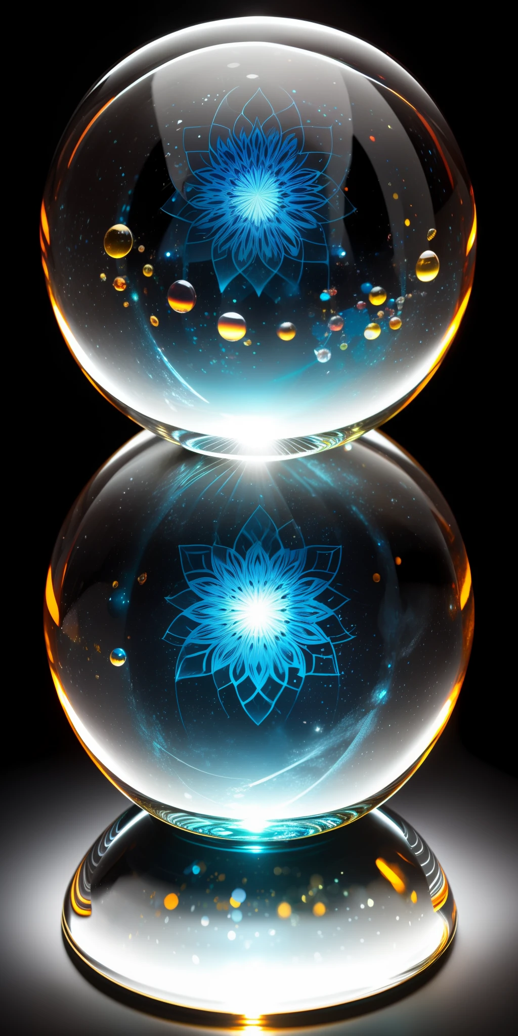 (orbai)++, a glass ball with fractals inside