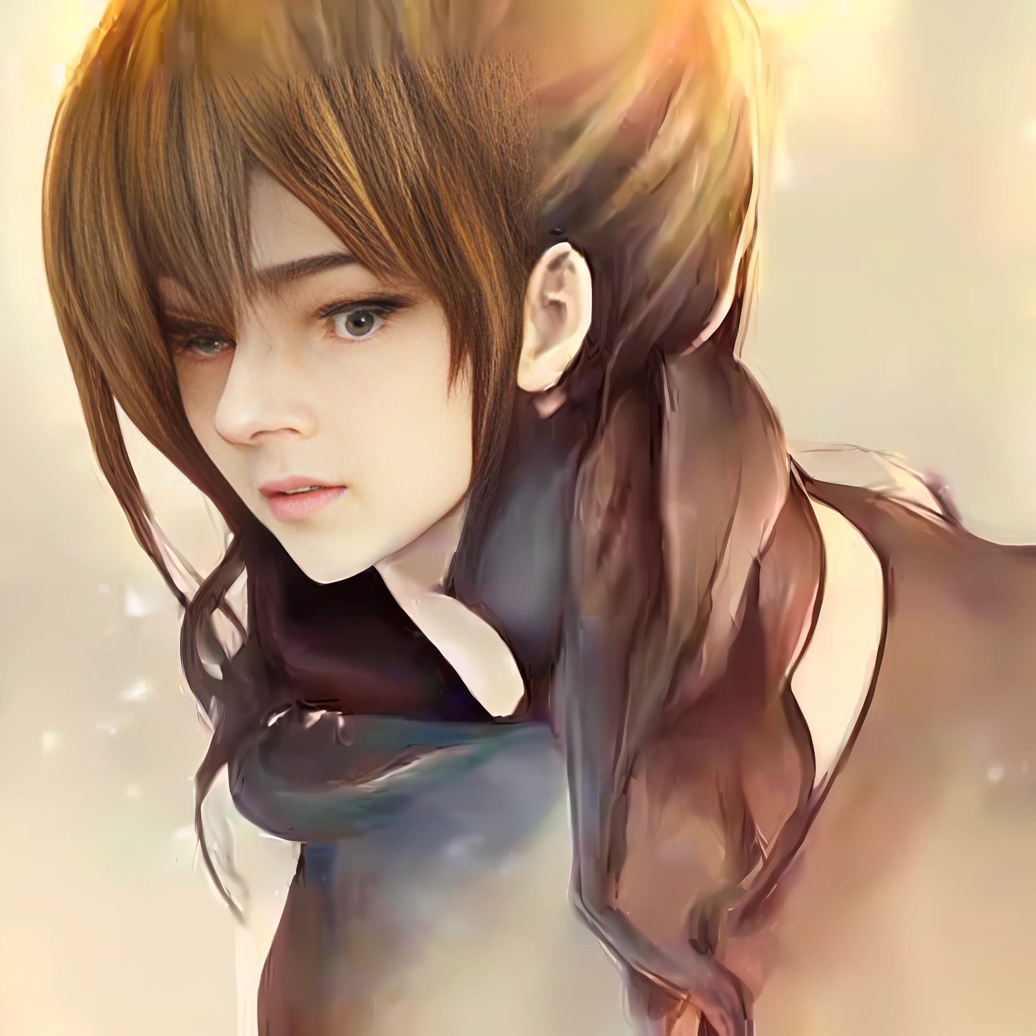 (masterpiece:1.2),(best quality:1.1),(ultra-detailed:1.1),realistic anime style,romantic rain,art style inspired by Hiro Yamagata,grand style,(beautiful avatar:1.2),(long hair:1.1),(sculptural hair scarf:1.2),(anime-inspired boy:1.1),(semi-realistic anime style:1.2),(Eren Jaeger),Rin,High quality,Traditional Japan style,Avatar image,(Blue:1.1)(White:1.1)Color contrast,Imaginary photo,Illumination.