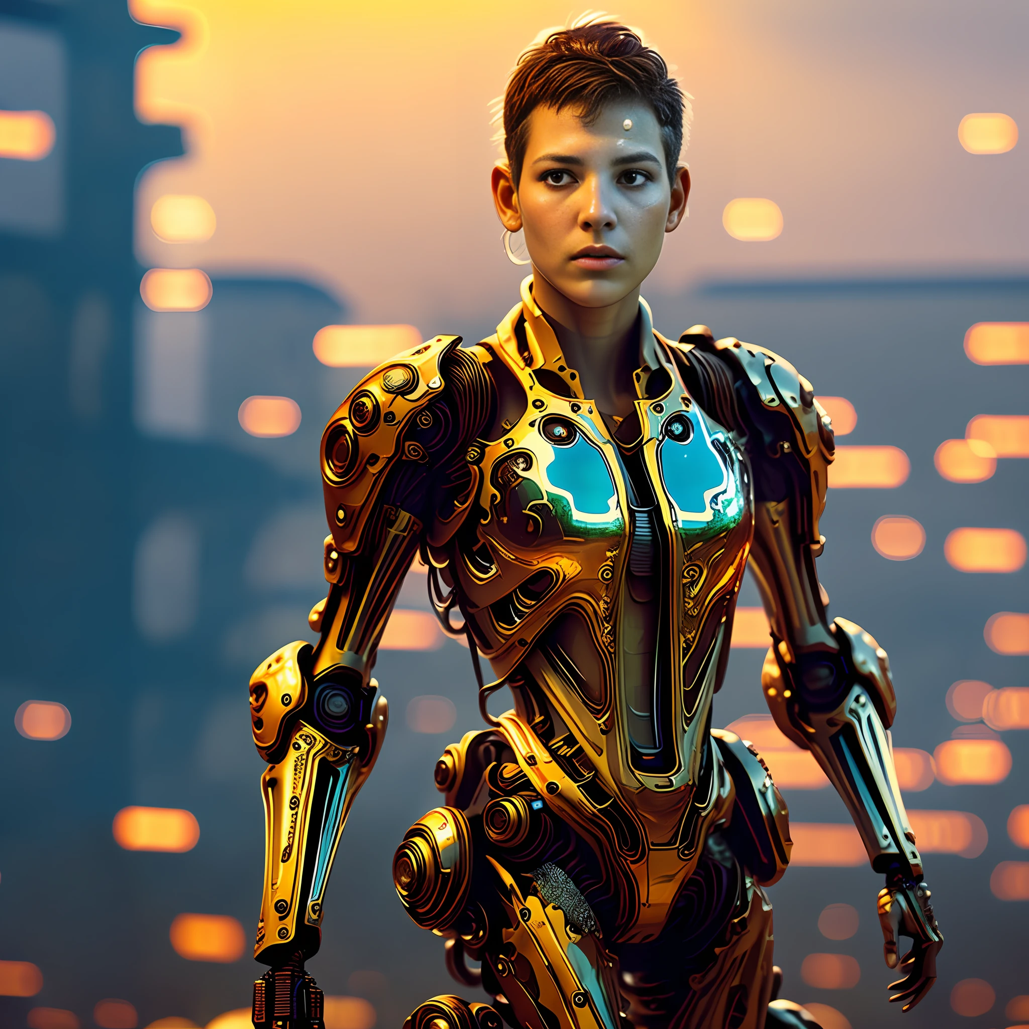 Portrait photo of transparent camouflage wearing mecha suit, (((light bokeh)), complex, ((translucent) liquid water [rust]), elegant, clear focus, photographed by Greg Rutkowski, soft lighting, vivid colors, masterpiece, ((street)), detailed face, portrait photo of transparent camouflage wearing mecha suit, (((light bokeh)), complex, ((translucent) liquid water [rust]), elegant, clear focus, photographed by Greg Rukowski, Soft lighting, bright colors, masterpiece, ((street)), detailed face, 85mm, f1.8, panoramic view