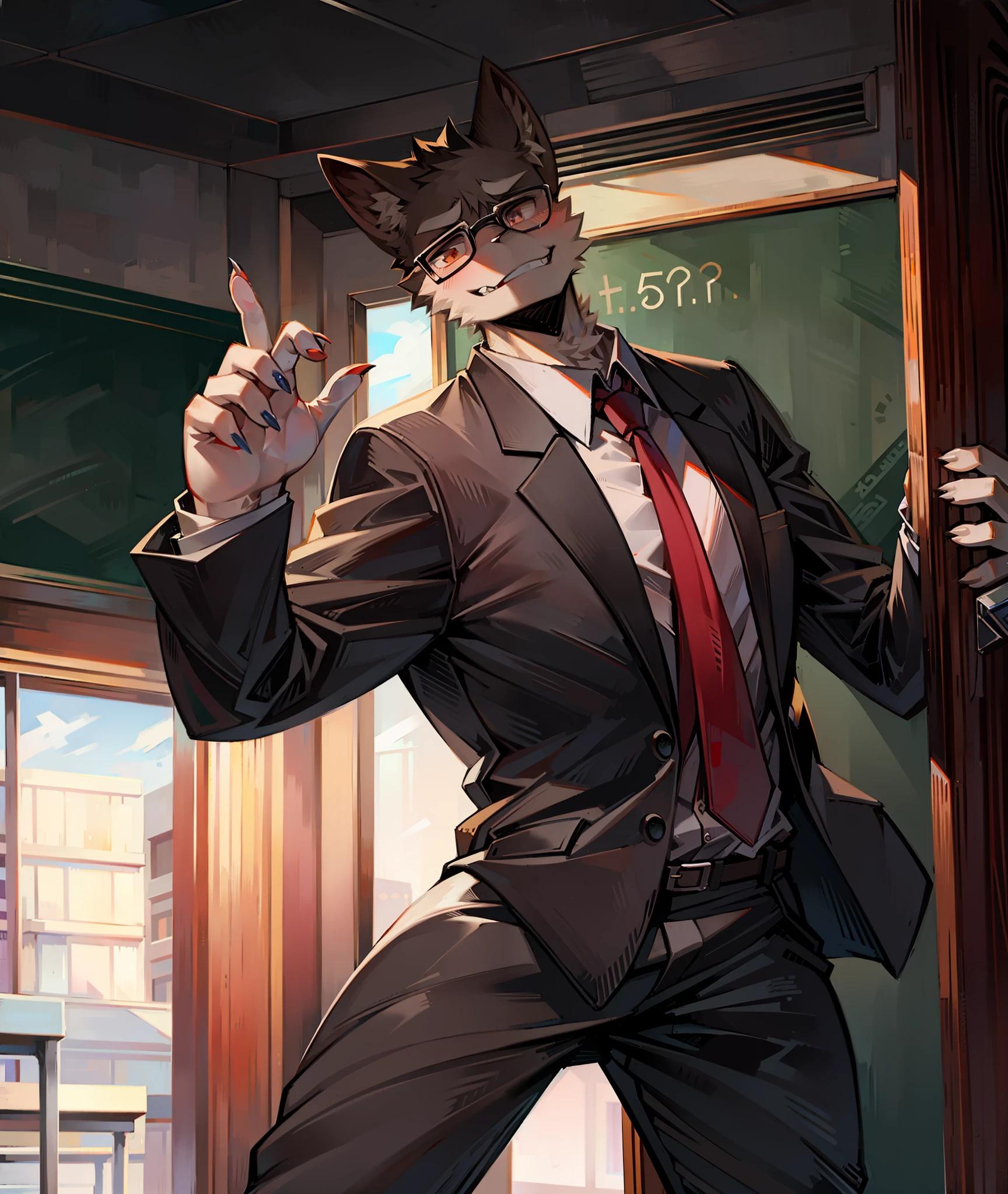 A teacher man