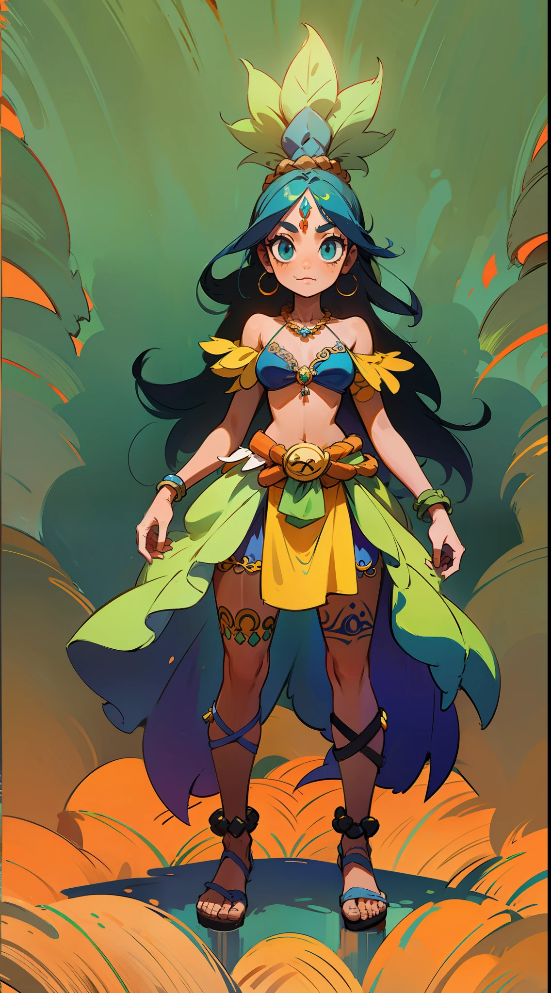 concept of a Brazilian folklore character