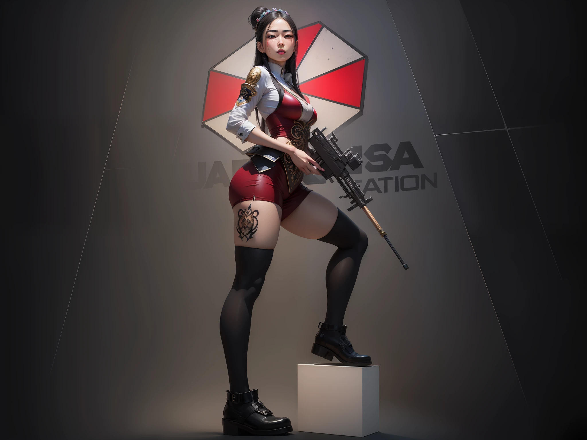 "Materpiece, best quality, ultra detailed asian face, realistic eyes and mouth, ultra detailed, A stunningly realistic 18-year-old portrayed in a masterpiece of ultra-detailed artwork, seductive lips, with the best quality and SFW imagery." --auto --s2