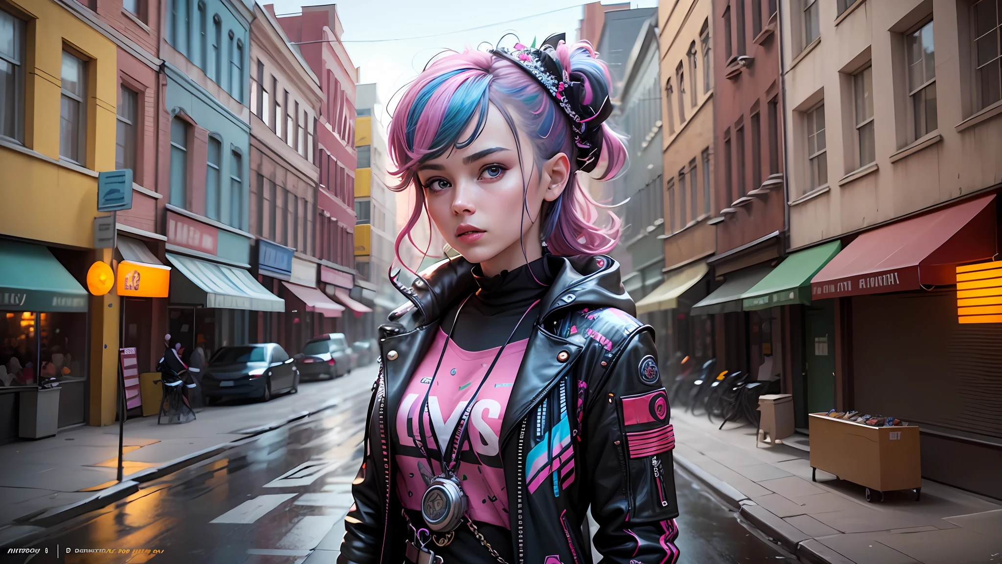a colorful fashion design with lots of stuff inside, in surrealist, candypunk style, (realistic) very realistic, in the wild, micro details, hyper realistic, hyper detailed, insane details, SIGMA 85 mm F/1.4. cinematic lighting, dramatic lighting, cinematic, realistic, High Contrast, highly detailed, unreal engine, UHD, 32k photorealistic ,HDR , High octane render –v 5   –q 2 --auto --s2