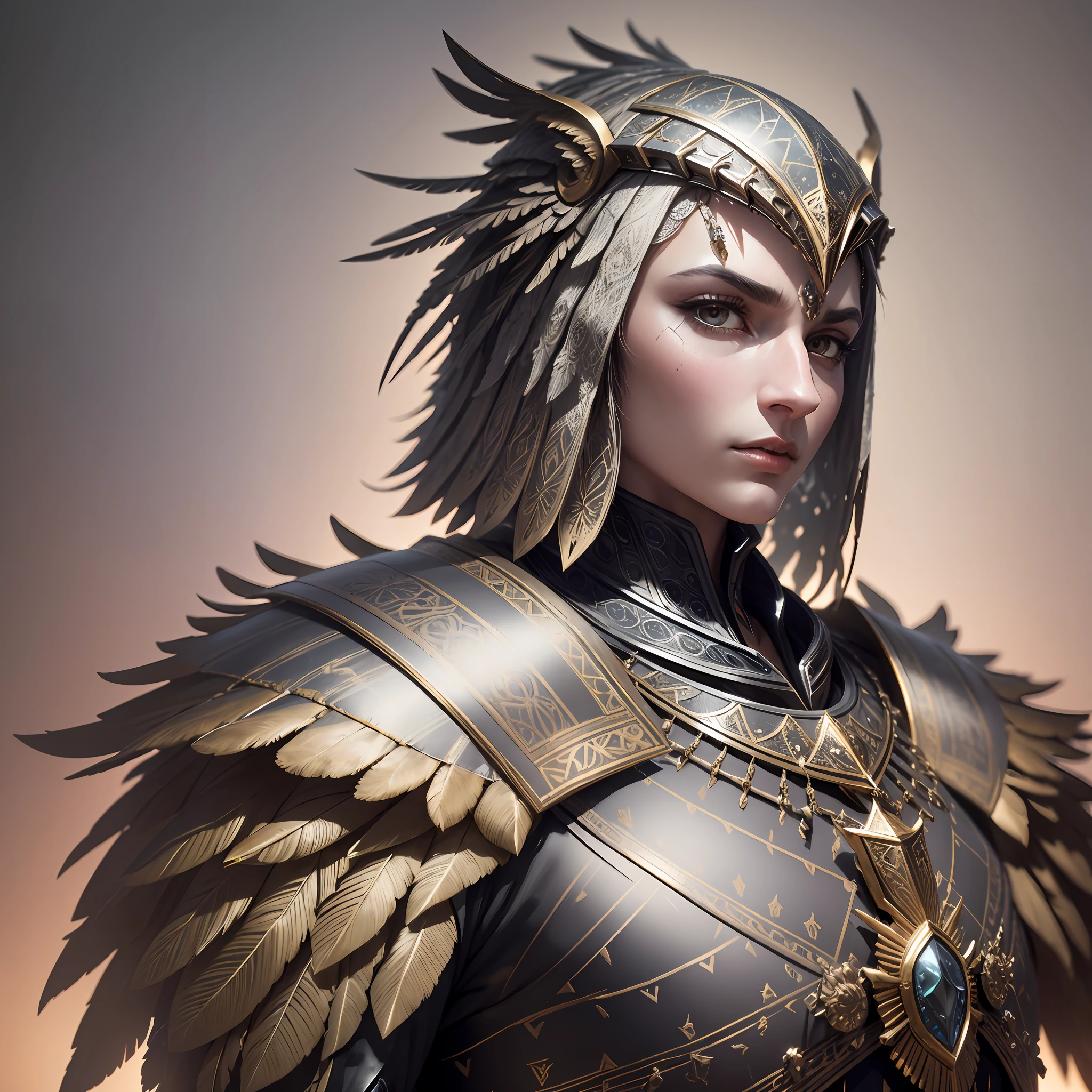 Majestic anthropomorphic Vulture Knight, portrait, finely detailed armorcinematiclighting, intricate metal filigree desiqn, 4k, 8kunreal engineoctane render --auto --s2