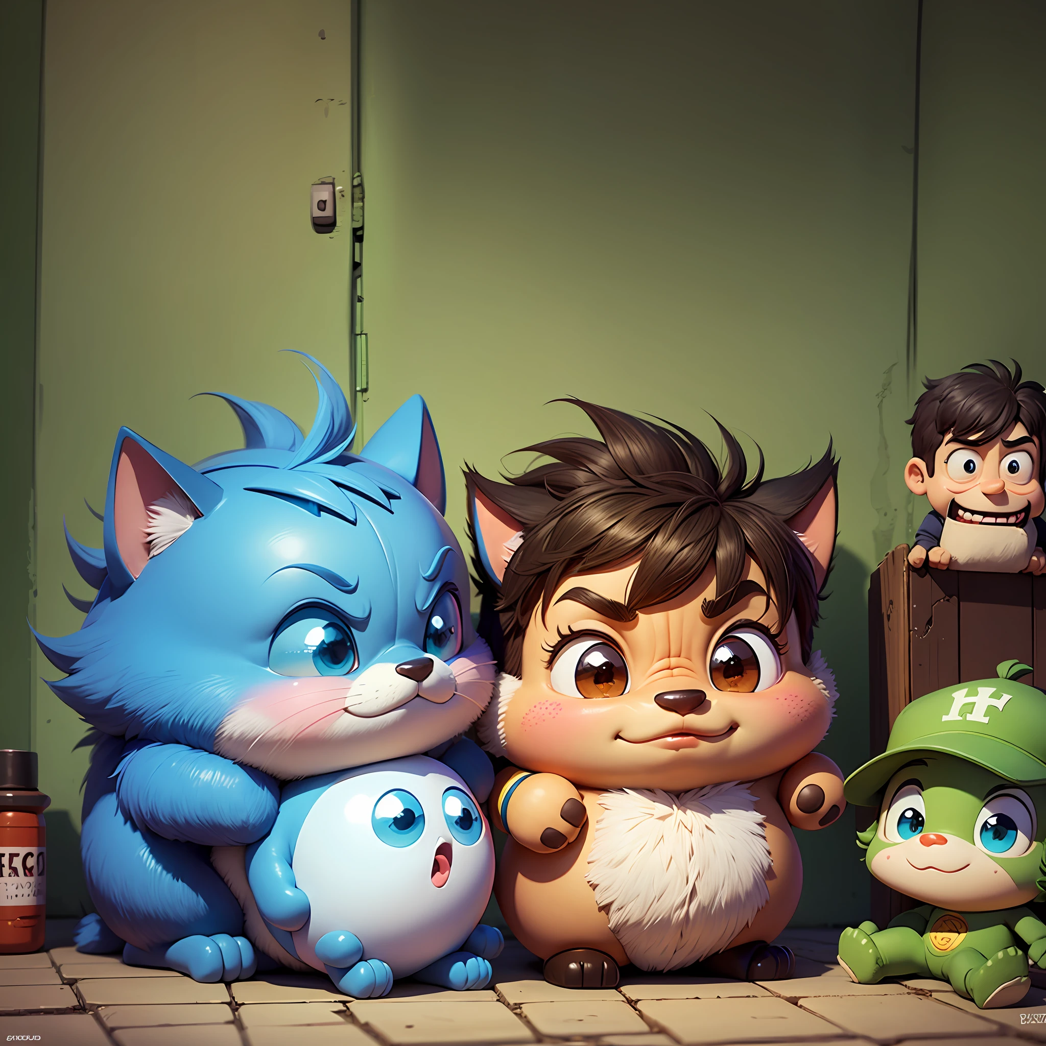 Create some new characters, boys, based on cartoons --auto --s2