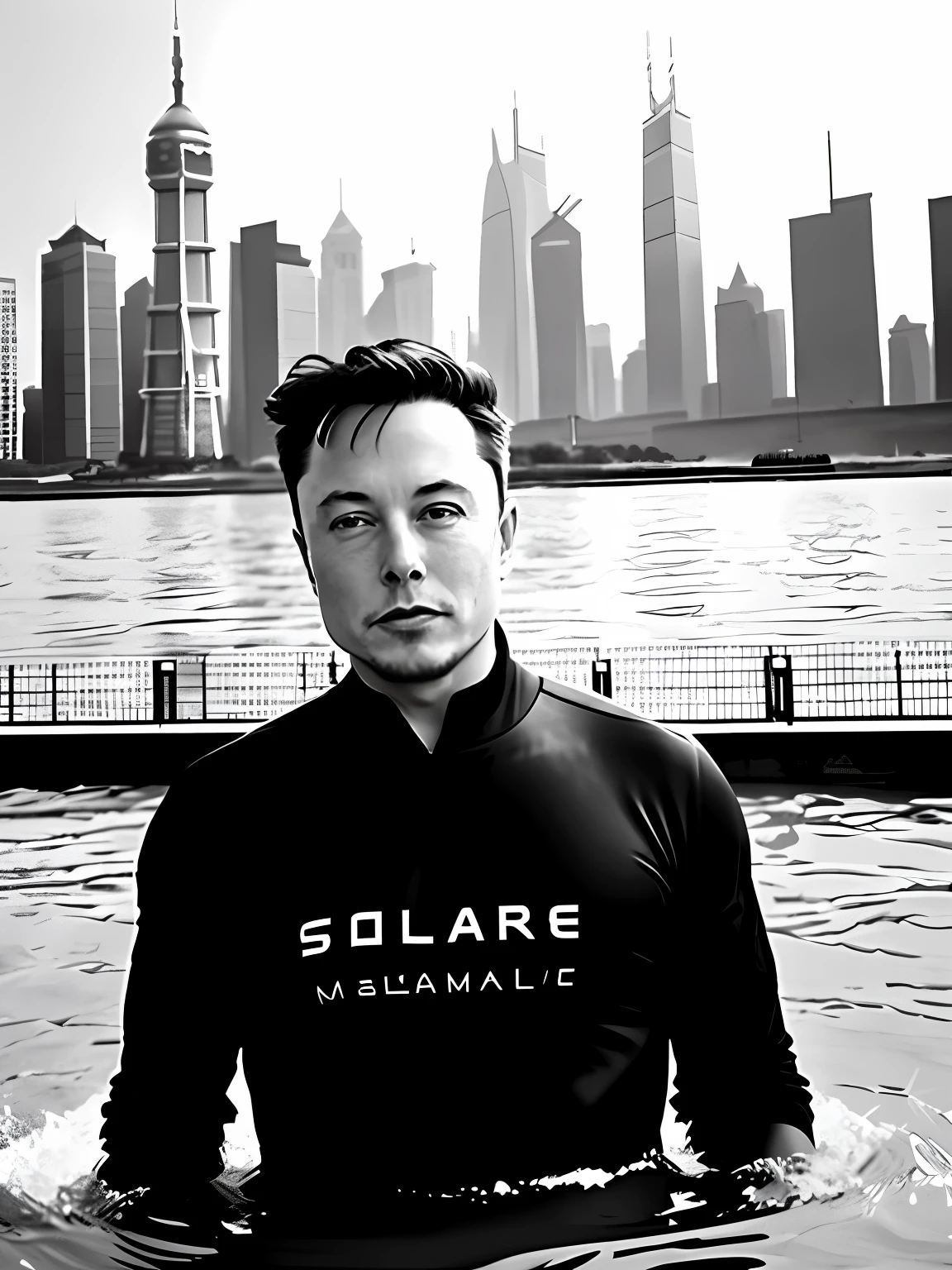 Ultra realistic Elon musk