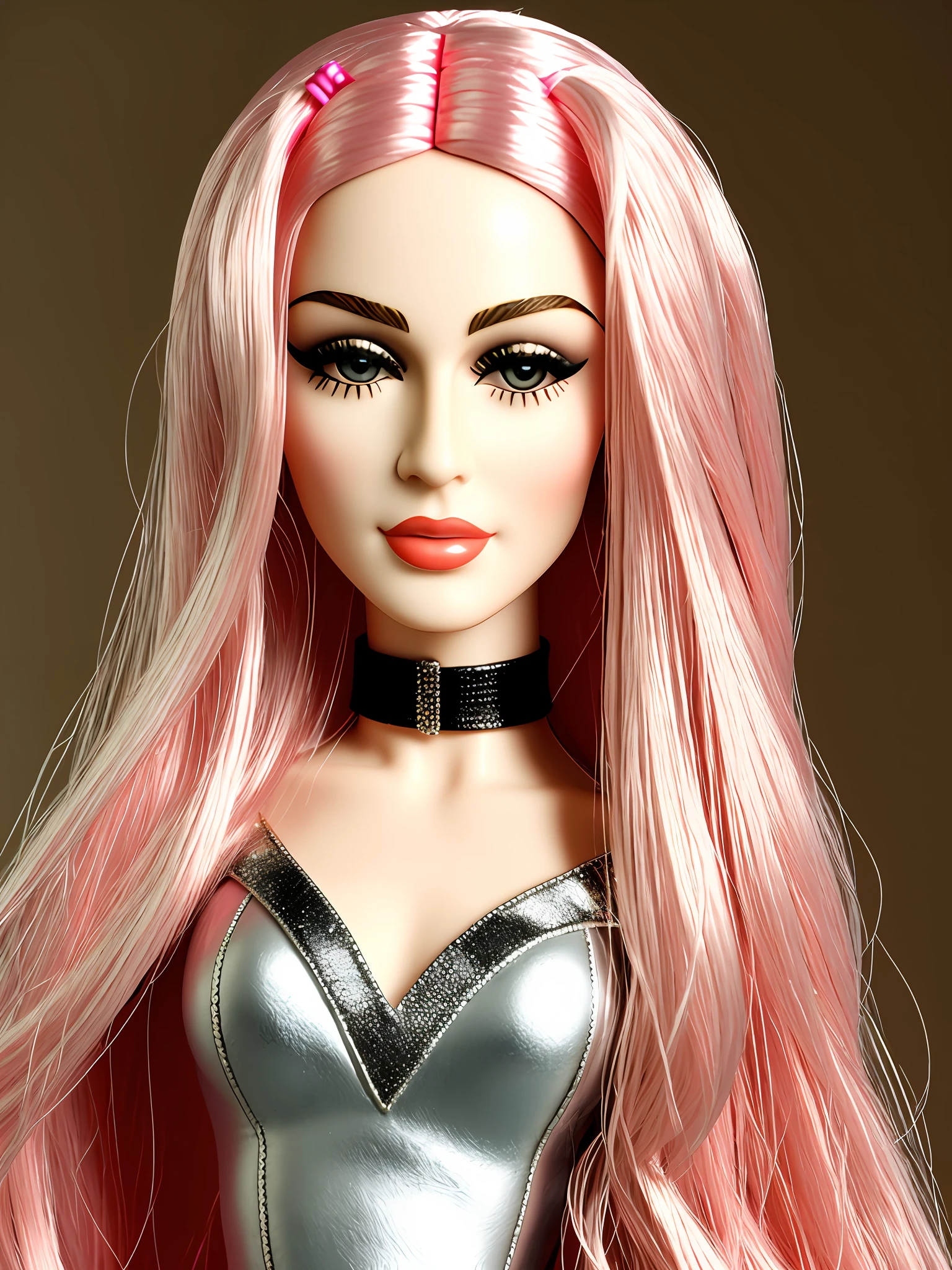 Madonna Barbie doll long hair