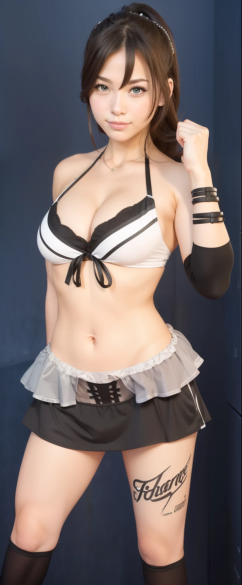 Pro Wrestling, Single Girl, Costume, Realistic, Super Definition