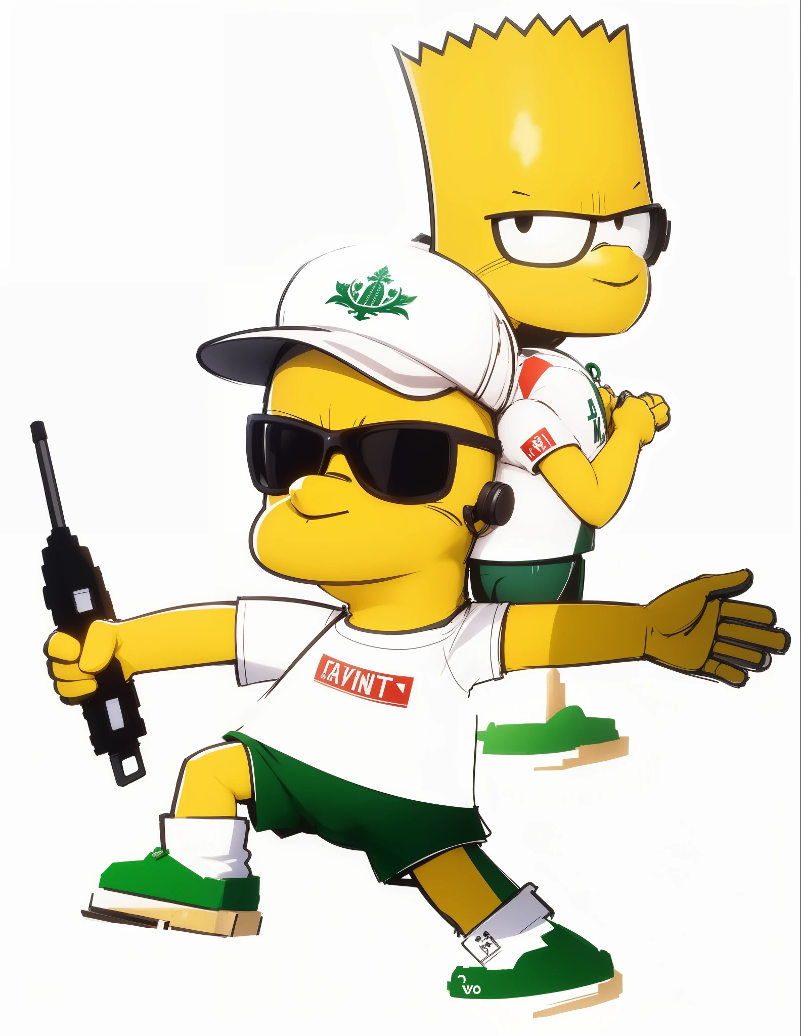 Improve the image, put a favela in the background