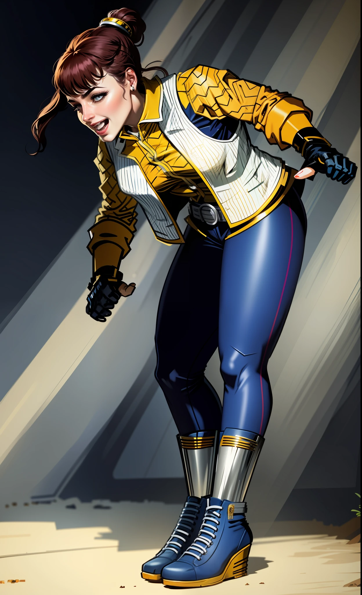 - Cartoon of a woman, comic book character
