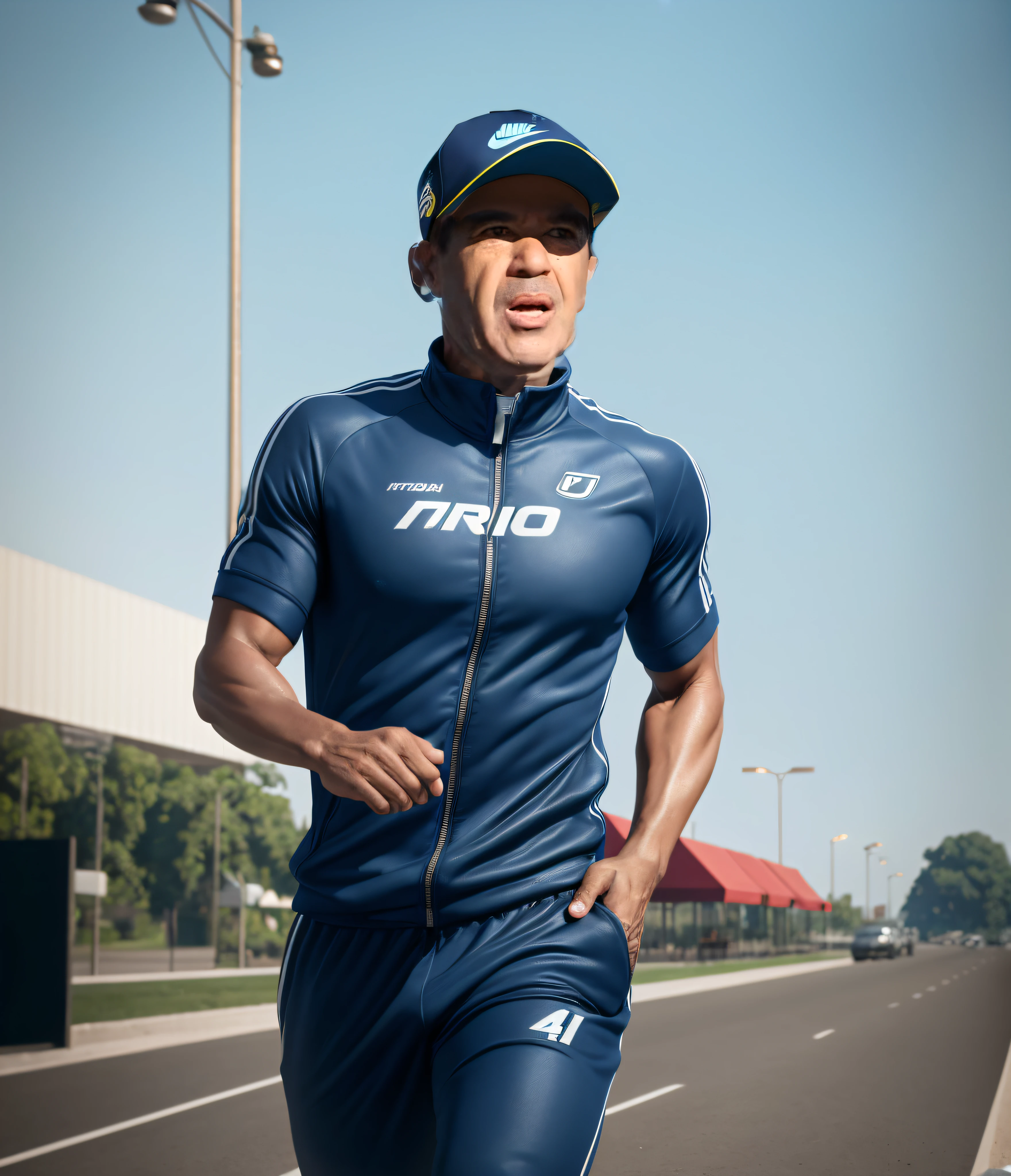 USE Realistic photography, FULL BODY OF THE ATHLETE, in track suit, off the track field, ((thin, small)), photorealistic, photo, masterpiece, realistic, realism, photorealism, high contrast, photorealistic digital art trend in Artstation 8k HD high definition detailed realistic, detailed, skin texture, hyper detailed, realistic skin texture, armor, best quality, ultra high resolution, (photorealistic: 1.4), high resolution, detailed, raw photo, sharp re, by lee jeffries Nikon D850 film stock photography 4 kodak camera portra 400 lens f1.6 rich colors hyper realistic texture dramatic lighting unrealengine trending on artstation cinestill 800, --auto --s2