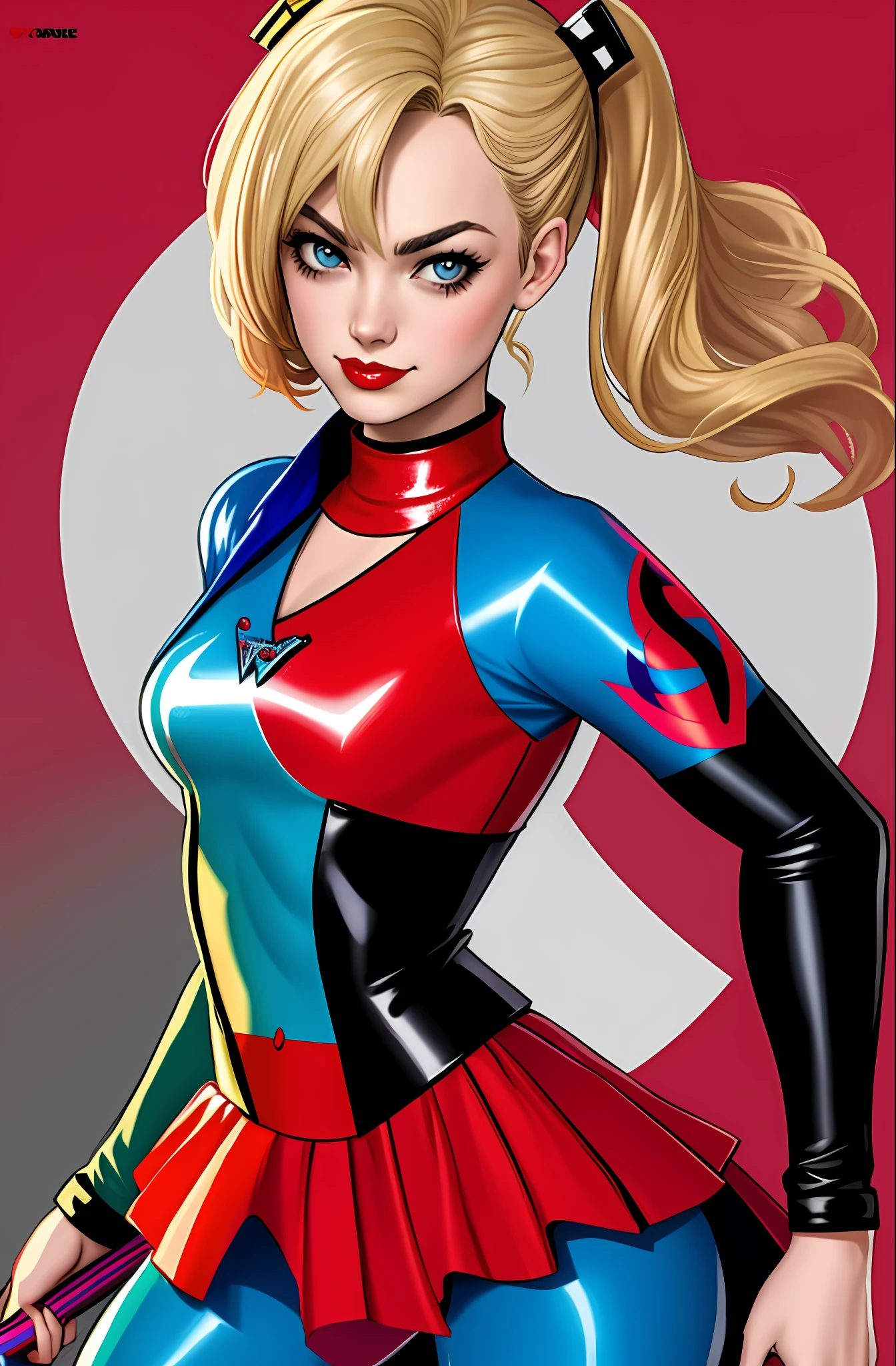 Yvonne Strahovski jovem Harley Quinn da DC Comics