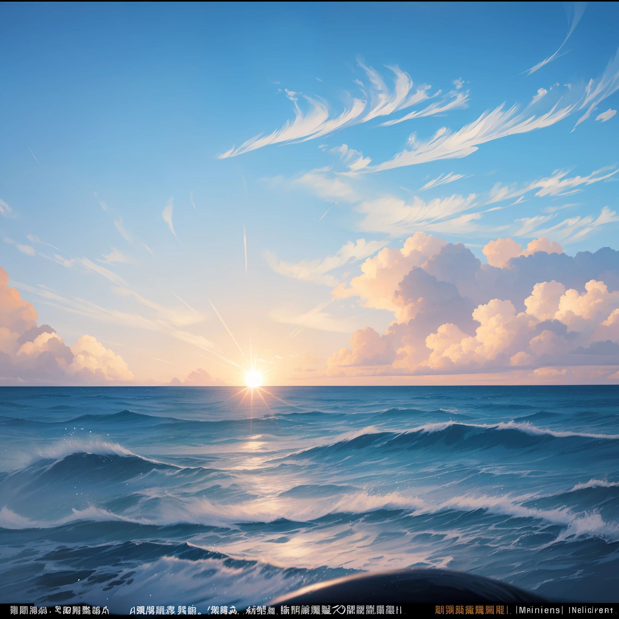 Pleasant morning scenery Thanks Thank you super detailed mother and child sea morning sun --auto --s2