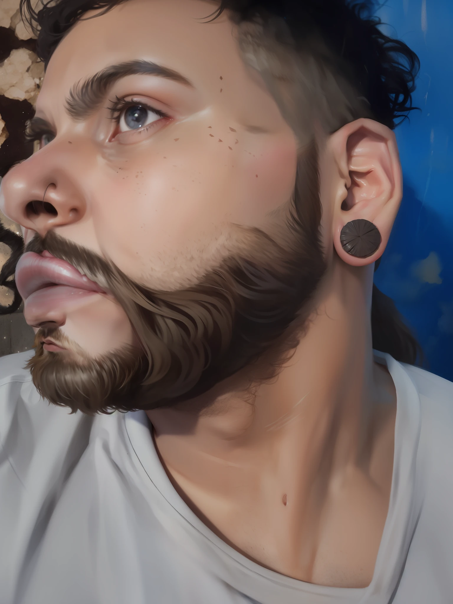 Realistic beard