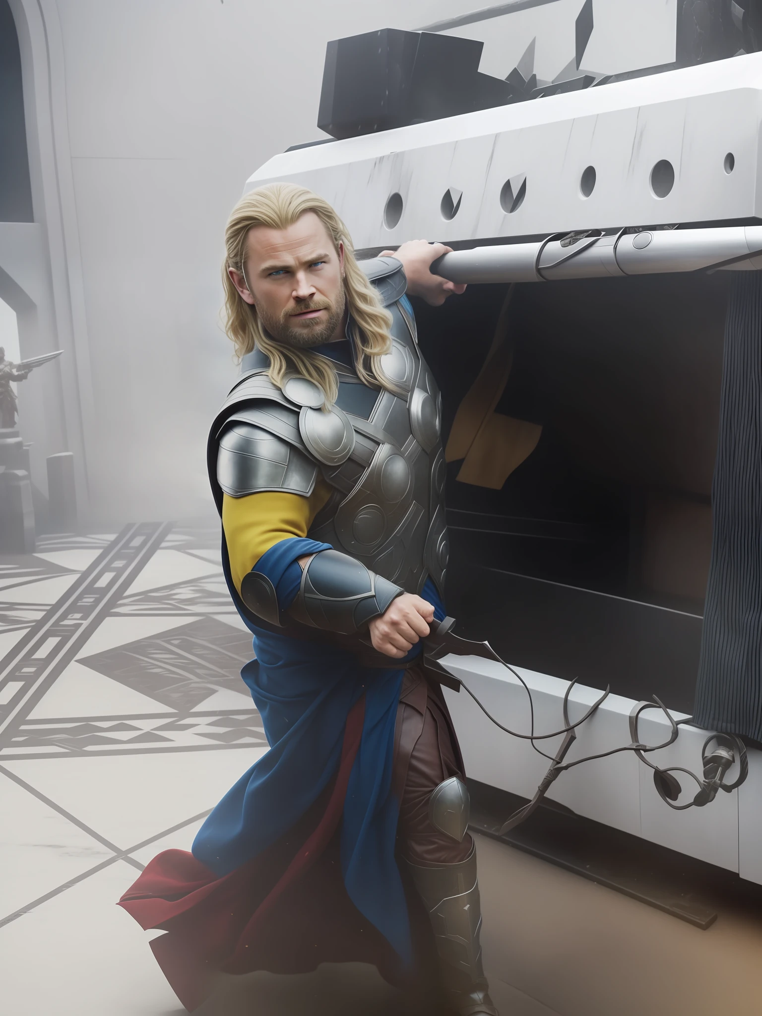 Turn it into thor,8k,realistic