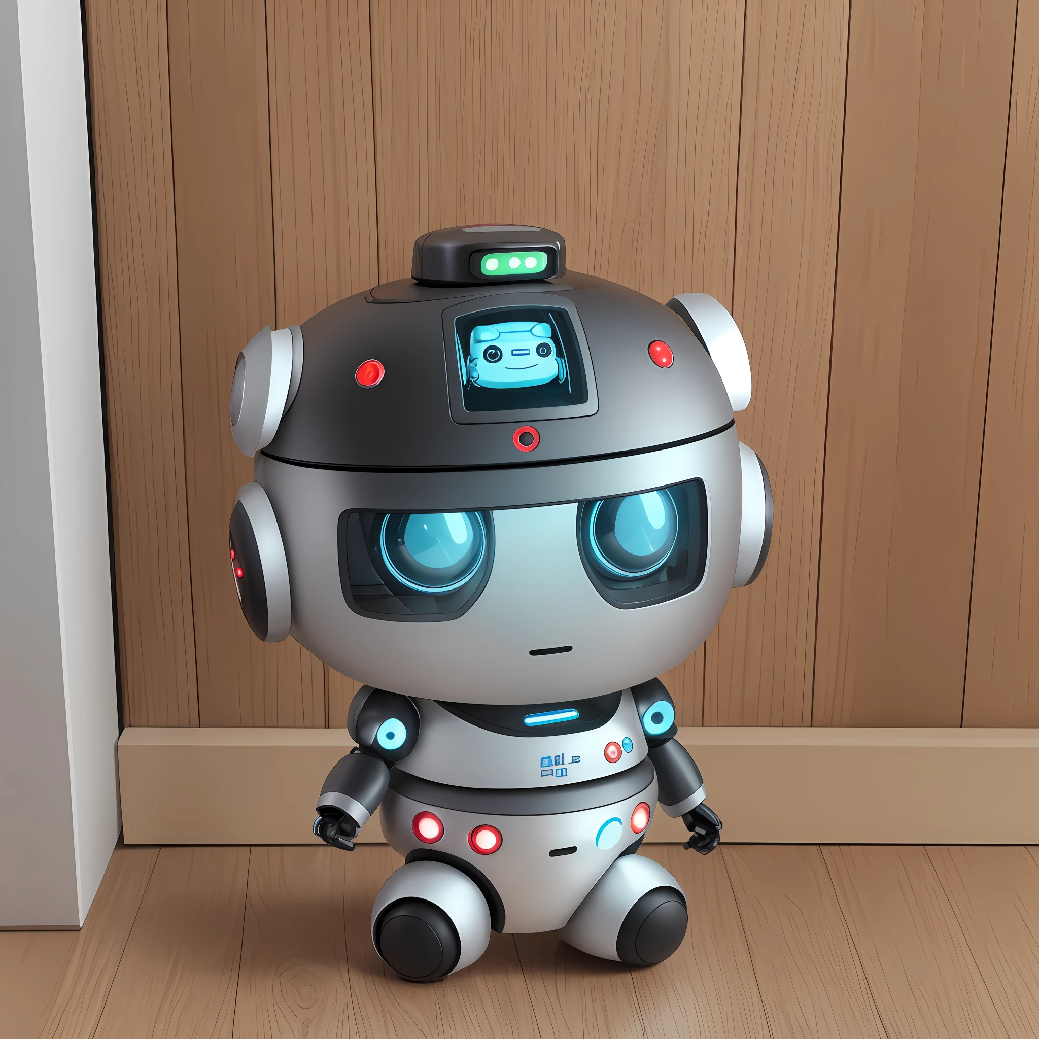 Mini cute robot virtual assistant --auto --s2