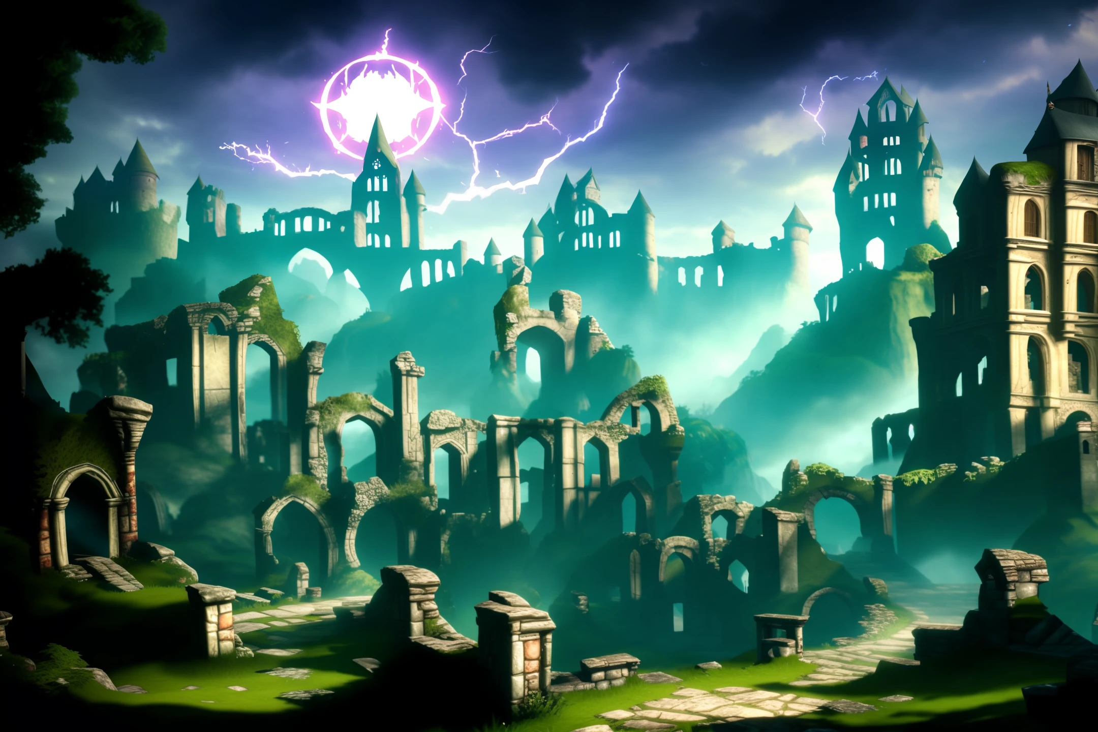 Castle Ruins curse spells