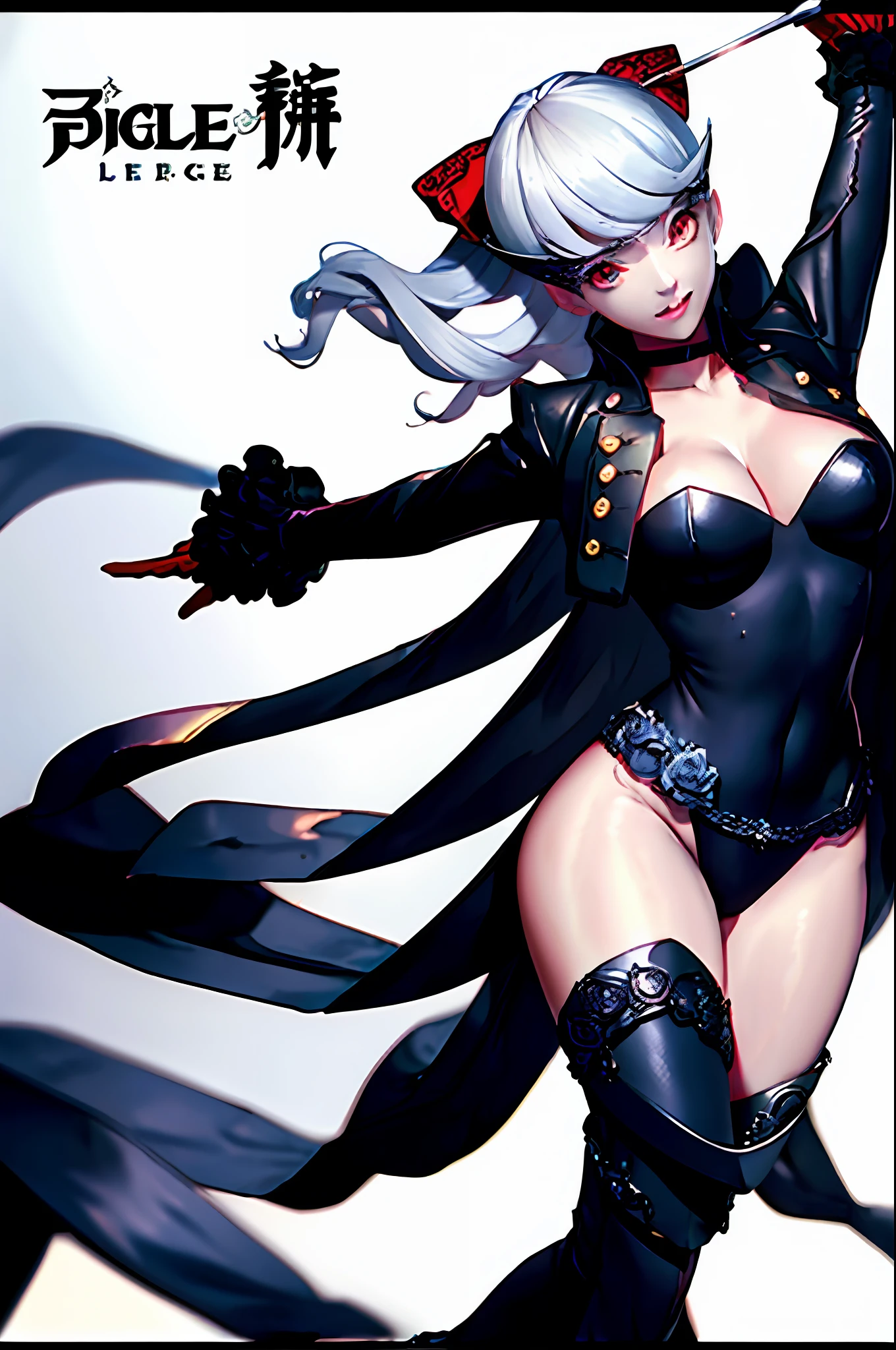 unparalleled masterpiece, ultra realistic 8k CG, perfect artwork, ((perfect female figure)), white hair, red eyes, narrow waist, chinese deity, looking at viewer, seductive posture, sexy pose, alluring, clean, beautiful face, pure face, pale skin, absurdly long hair, (big breasts), divine goddess, shiny skin, skindentation, lace, lace trim, lace-trimmed legwear, delicate pattern, intricate detail, (rich:1.4), (prestige, gorgeous, luxury, royal palace, jewelry, gem, gold, silver, diamond, glint), sapphire, ruby, emerald, pearl, amber, blue cloths, red cloths, 1girl, solo, slim body