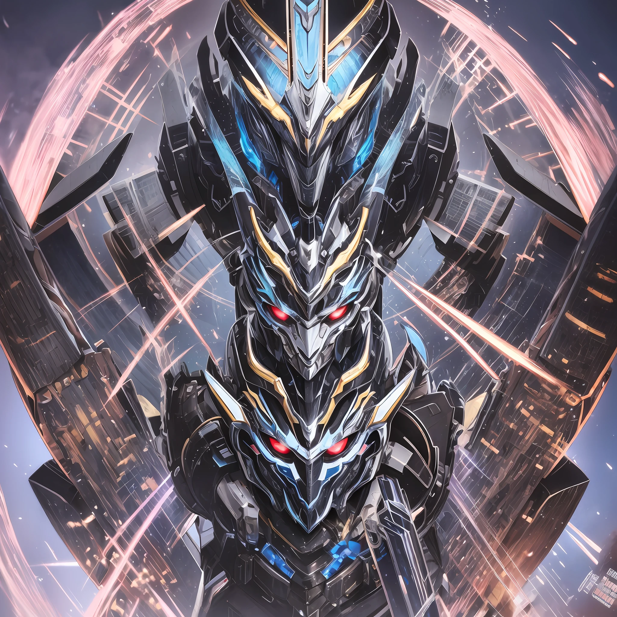 Close up portrait of a person in costume with a sword, cyber japan style armor, cyber japan armor, guyver style, girl in armor, monster hunter armor, full body mecha suit, perfect anime cyborg woman, cyborg noble woman, mecha cyber armor girl, detailed full body concept, female armor, anime character. Full Body Art --auto --s2