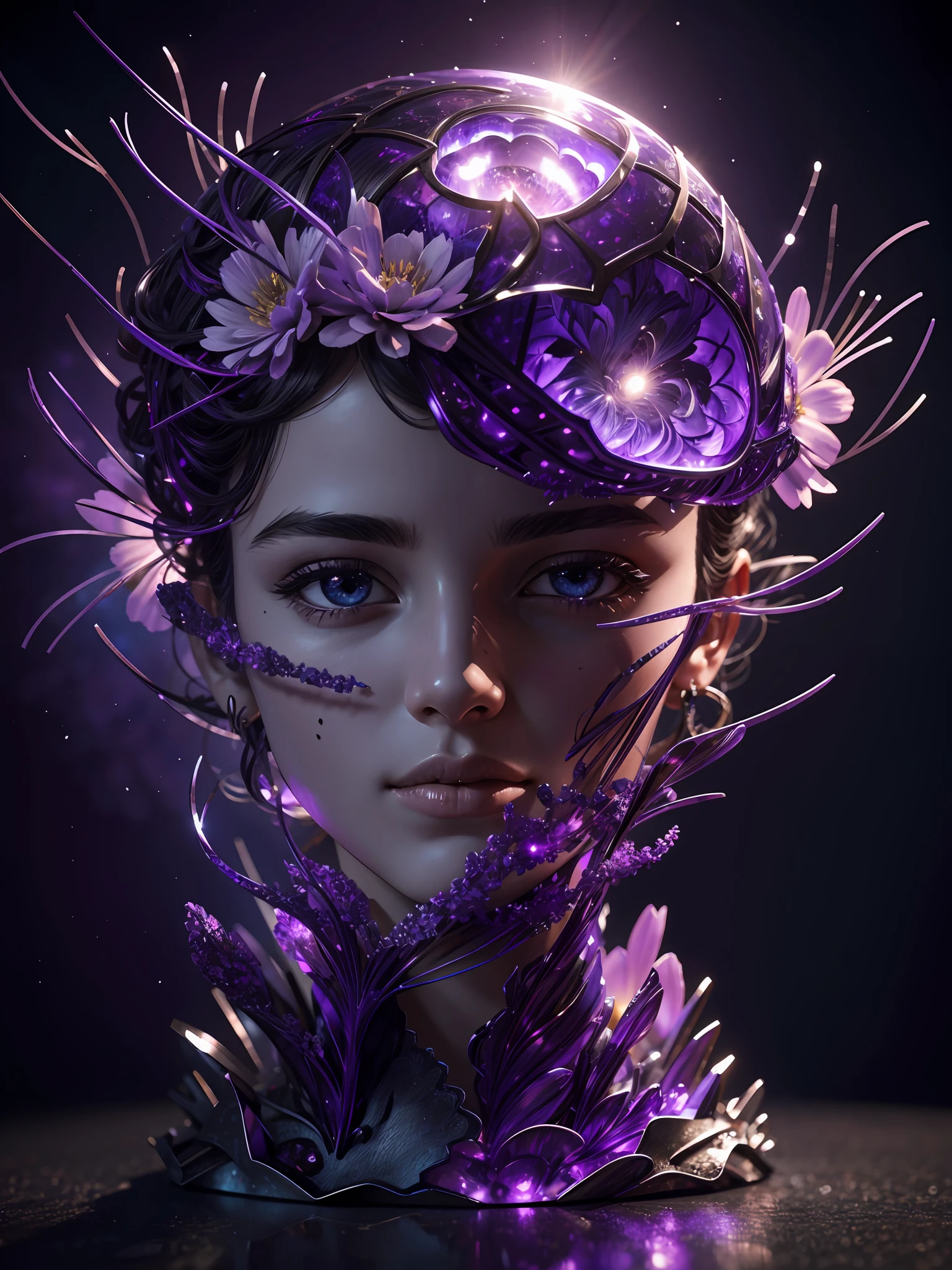 Dark, blend, background