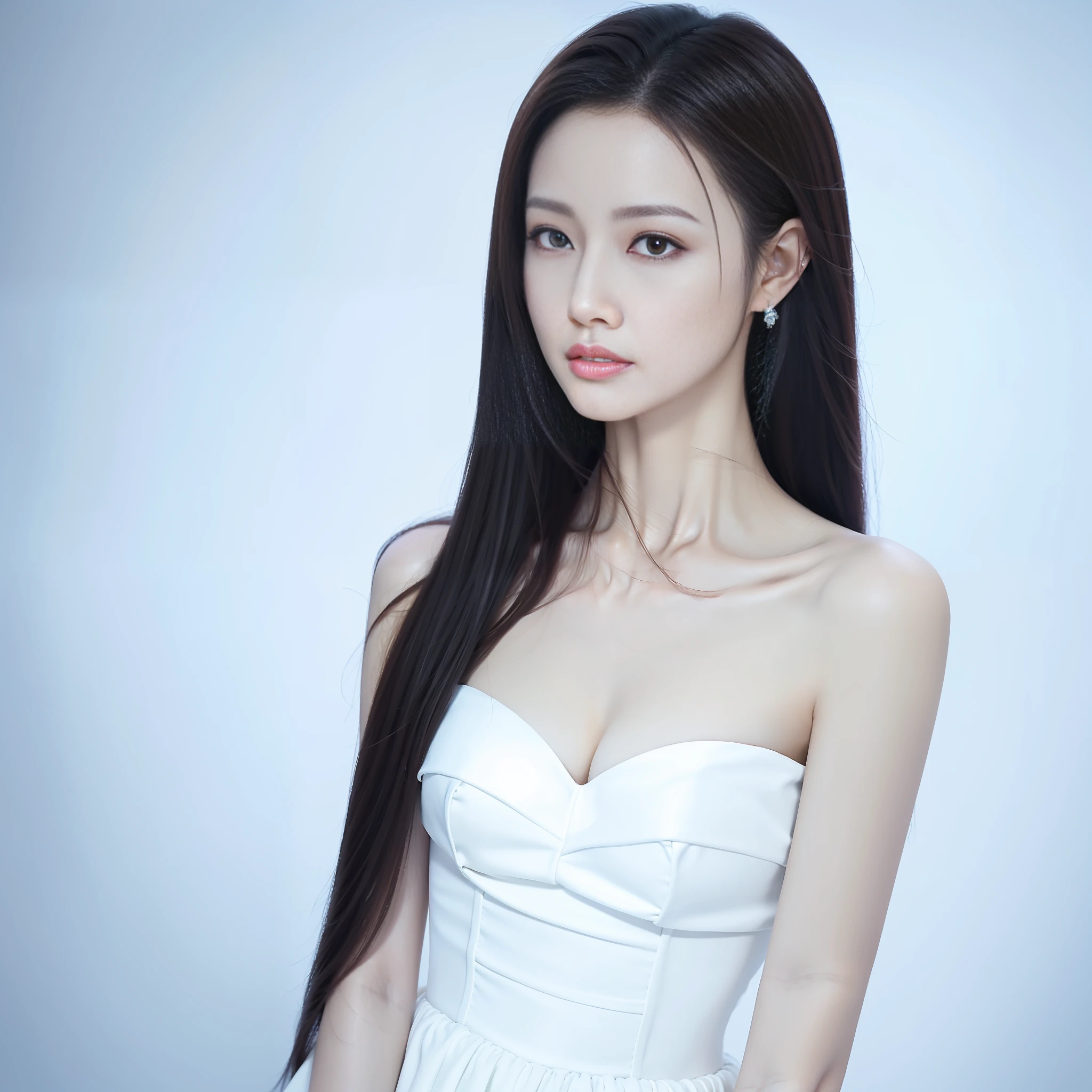 Best quality, super high resolution, (realism: 1.4), 1girl, masterpiece full body, dress