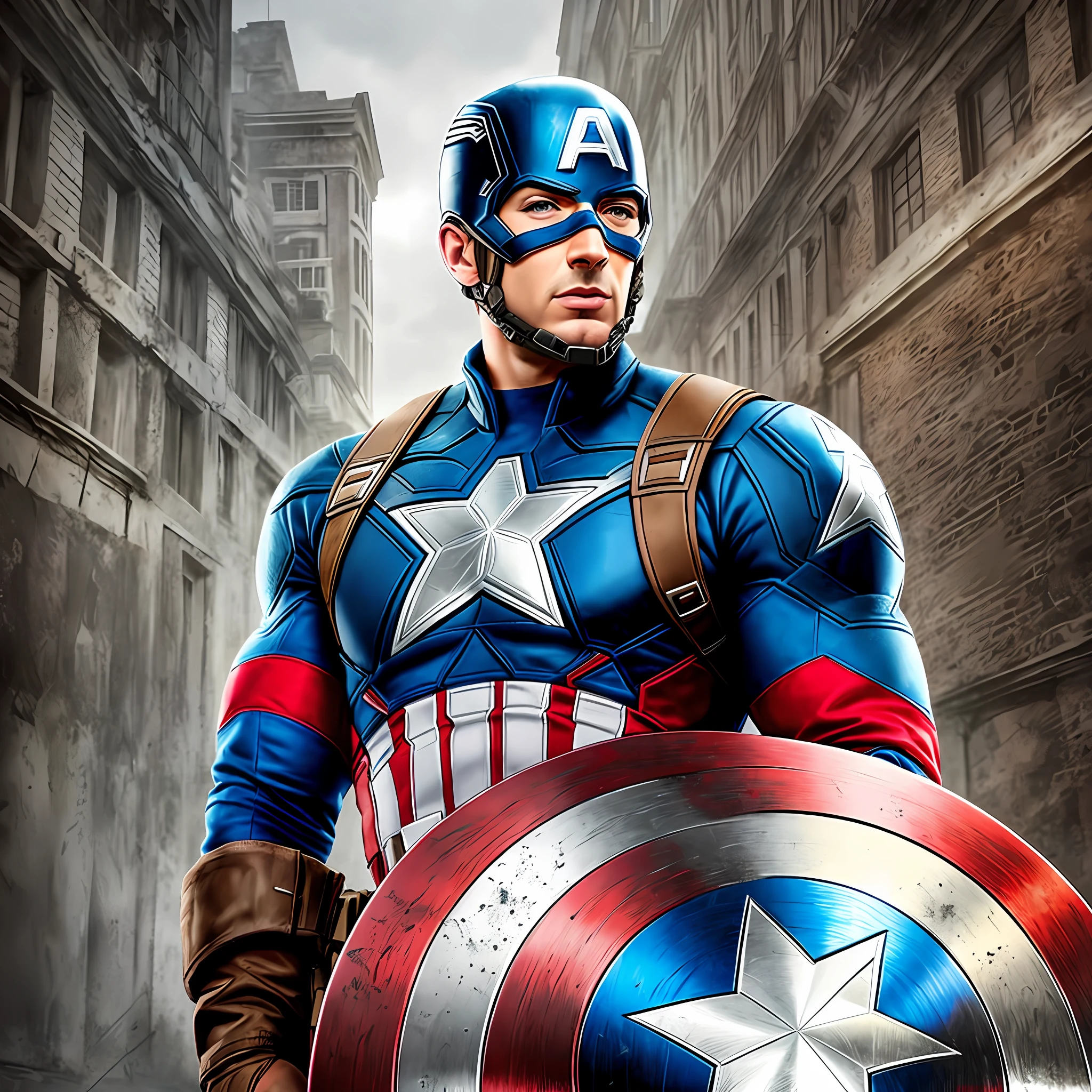 Captain America Realistic --auto --s2