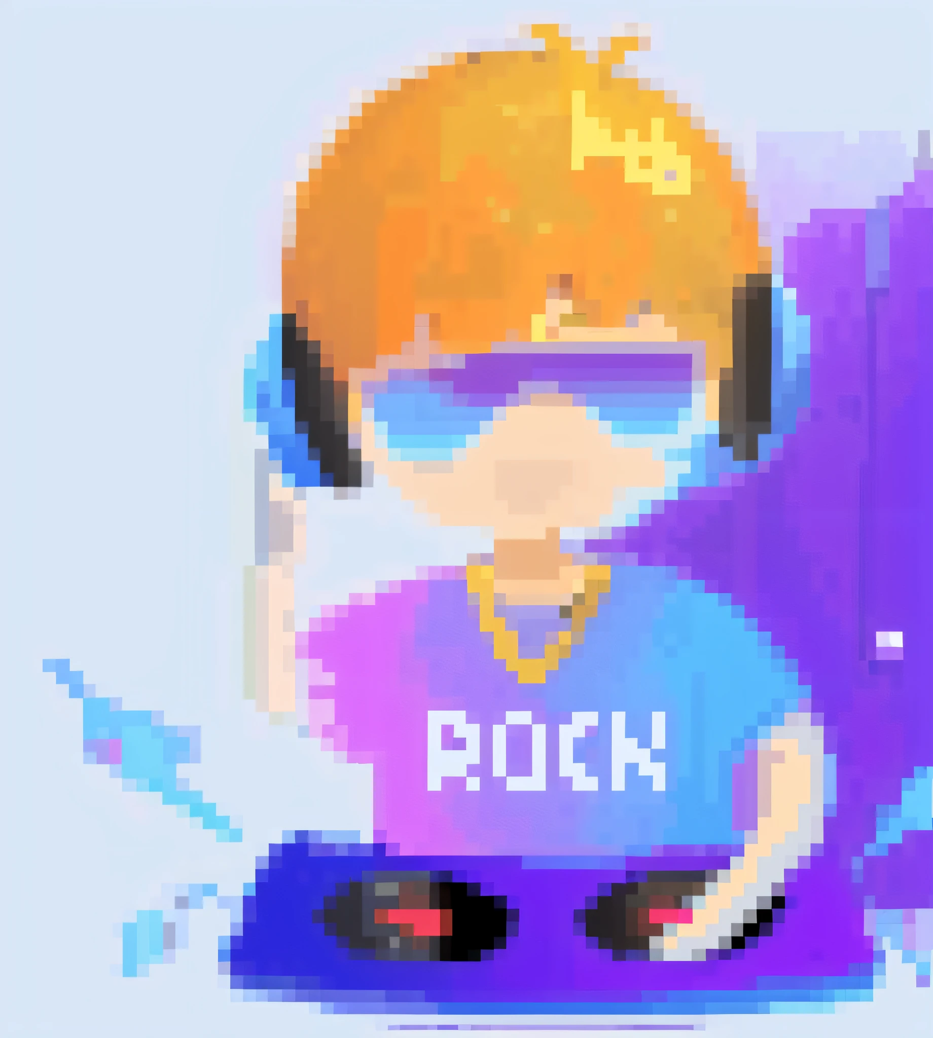 ((Headphone Character + DJ), Cartoon Style, Loepfe Art, Music Avatar, 2021 Anime Avatar, (Rock + Rock Singer + Rock Star: 1.2 + Rock Music: 0.9), (Improv + 8bit), 8K Quality, Electronics, Gradient Removal: 0.8) --auto --s2