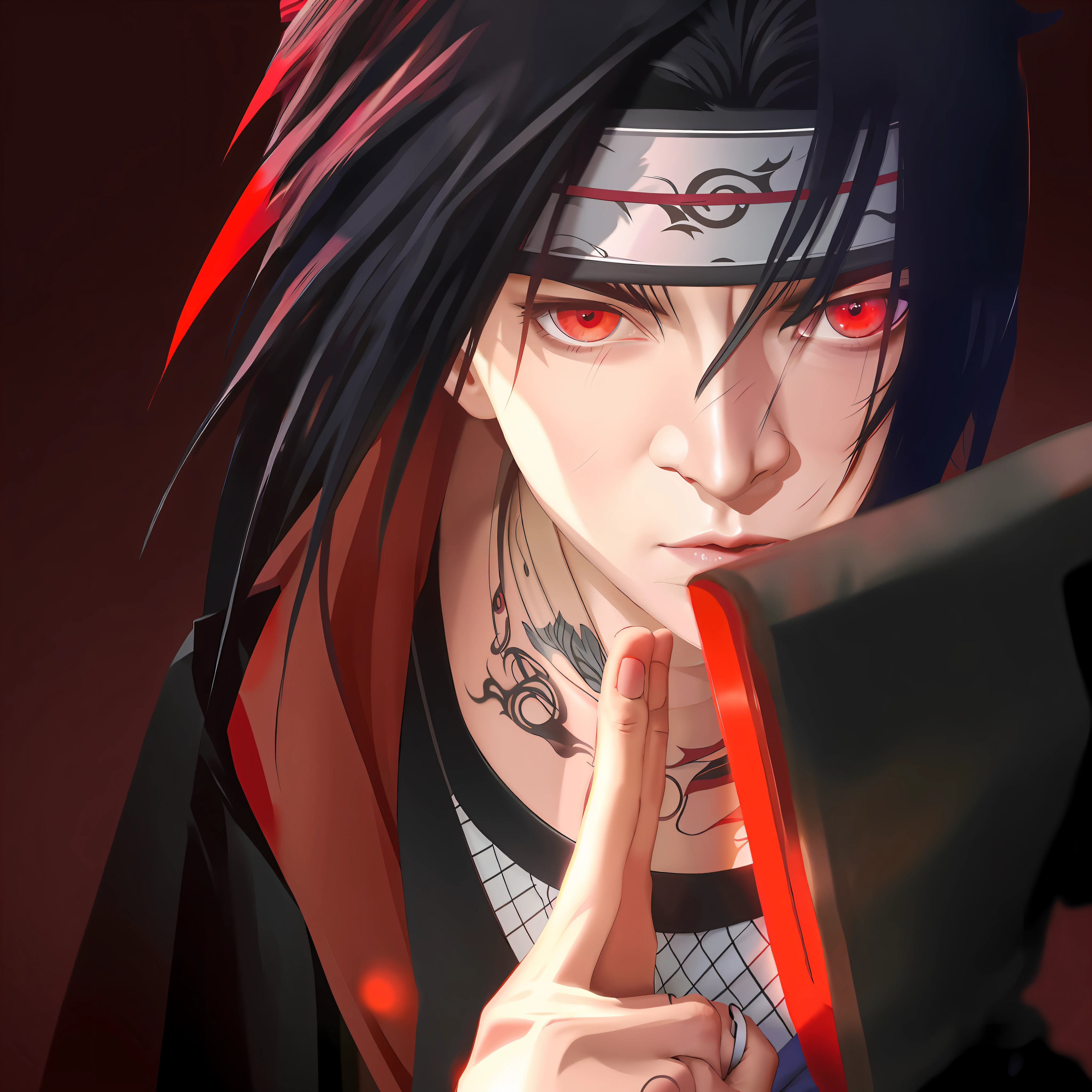 anime character with red eyes and black hair holding a knife, itachi uchiha, itachi, sasuke uchiha, itatchi uchiha, madara uchiha, from naruto, badass anime 8 k, realistic anime artstyle, akatsuki akira, made with anime painter studio, ryuu, naruto artstyle, pain from naruto