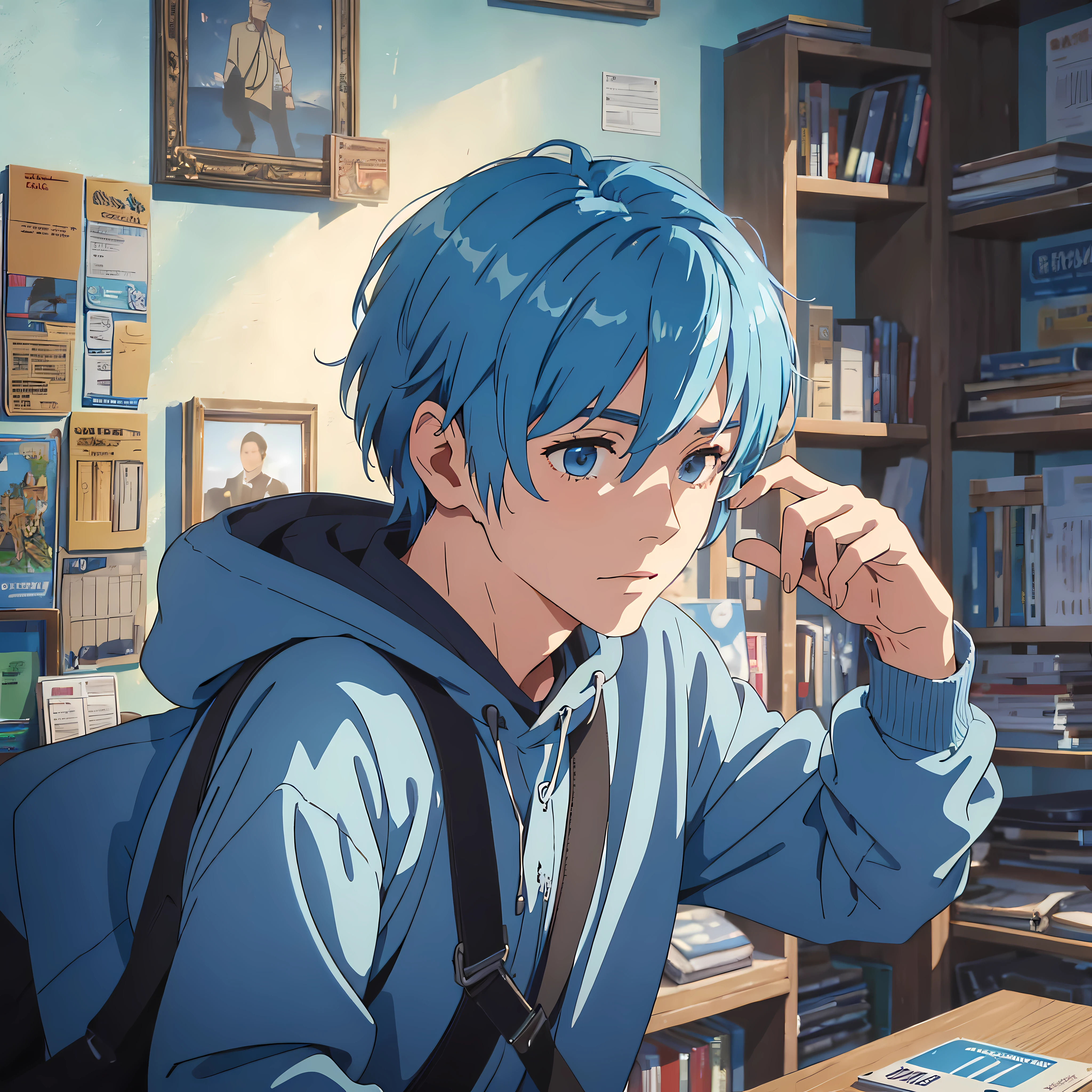 1.5),(Prompt B:1.2),(Prompt C:1.2),(Prompt D:1.2), (Prompt A: blue hair),(Prompt B: boy),(Prompt C: action and adventure),(Prompt D: iconic) --auto --s2