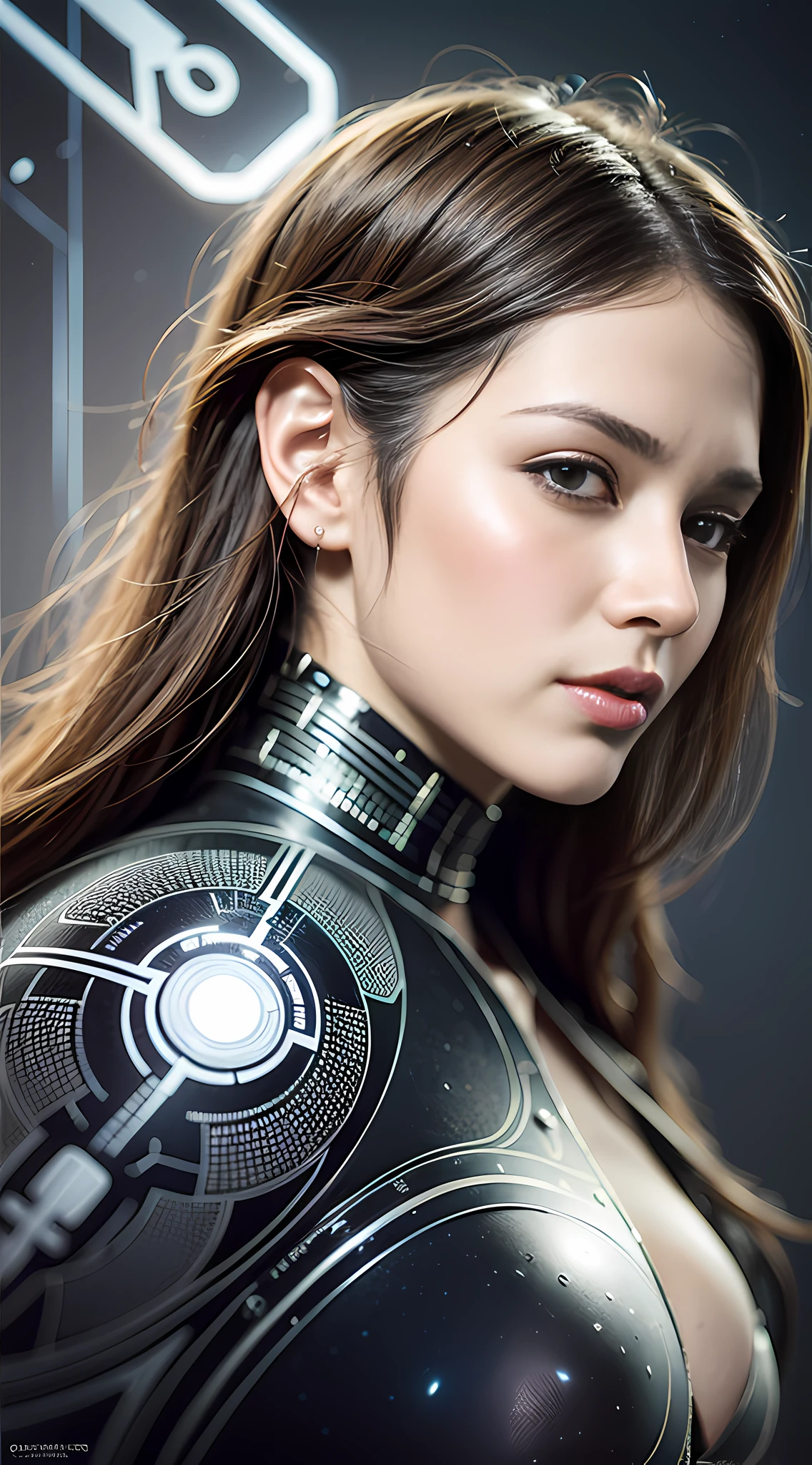 organic cyborg, white plastic, diffuse lighting, fantasy, intricate, elegant, highly detailed, realistic, realistic, digital painting, art station, illustration, concept art, smooth, sharp focus, art by John Collier and Albert Obright and Krenz Kusart and Artem Demura