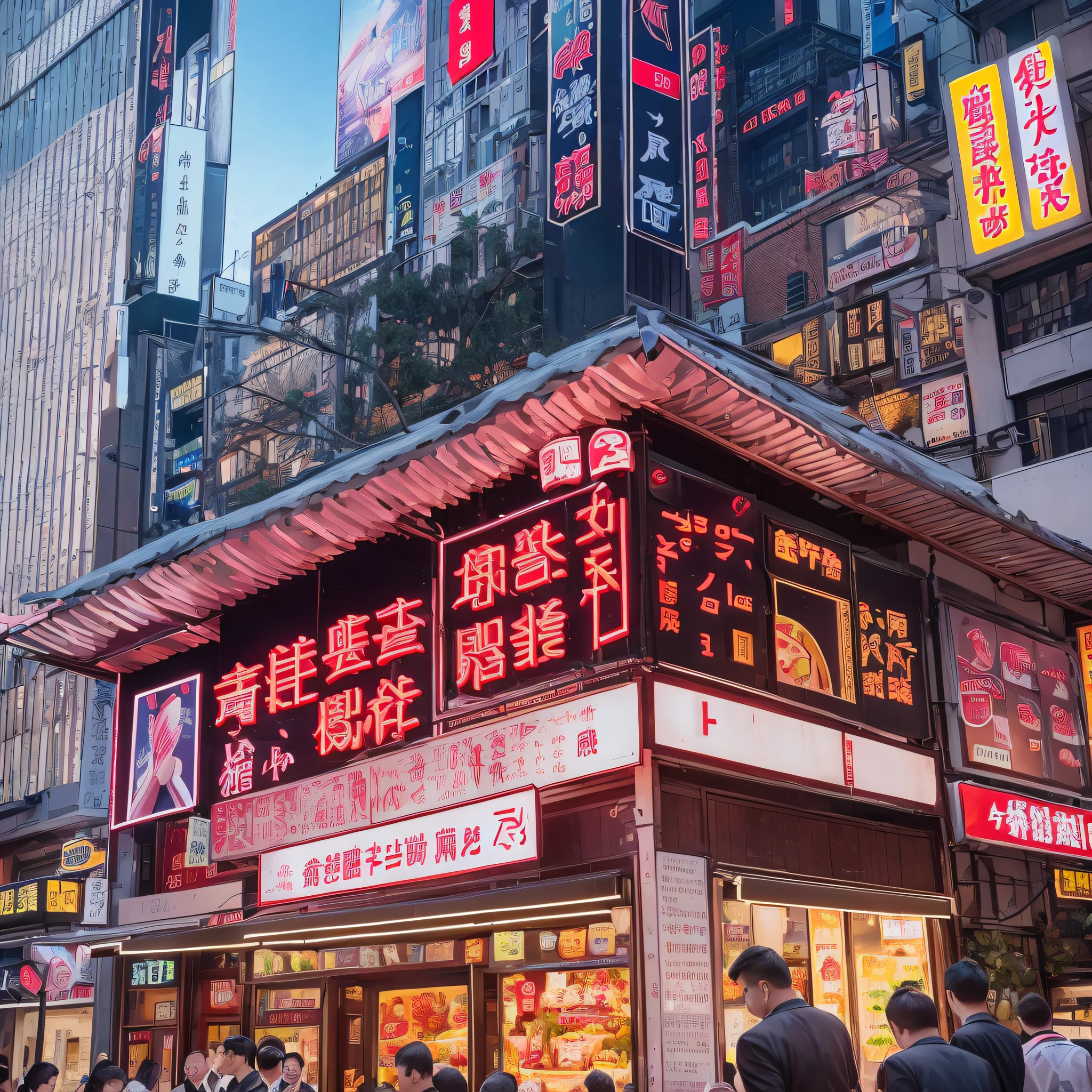 In this picture, we can see a hot pot restaurant in the center of Chongqing, and a sign that says "Chongqing Specialty Hot Pot" hangs outside. The restaurant was packed with people, including journalists taking photos and videos, and Musk and his friends were enjoying a meal. The hot pot has a variety of ingredients such as beef, tofu skin, and duck blood, and it looks fragrant and spicy. The whole scene was lively, everyone laughed and chatted, and Musk shared his thoughts on technology and innovation. Above the picture, we can also see the words "Welcome to Chongqing" The type of photo is real and the type of photo taken out --auto --s2