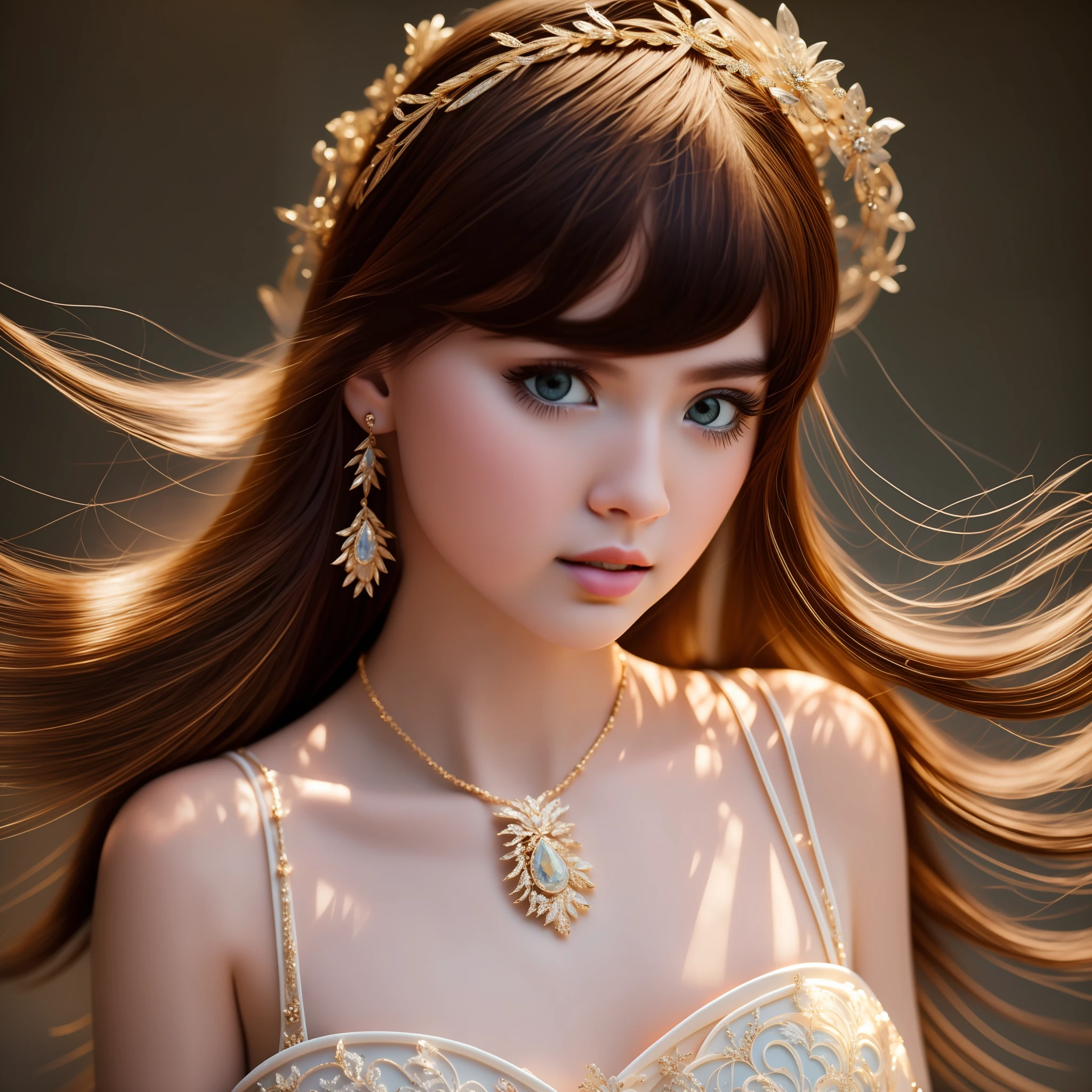 Best Quality, Masterpiece, High Resolution, 1girl, Porcelain Dress, Hair Accessories, Necklace, Jewelry, Pretty Face, On Body, Tyndall Effect, Realistic, Shadow Studio, Rim Lighting, Dual Tone Lighting, (High Detail Skins: 1.2), 8k UHD, dslr, soft light, high quality, volume light, sneak shot, photo, high resolution, 4k, 8k, background blur, --auto --s2