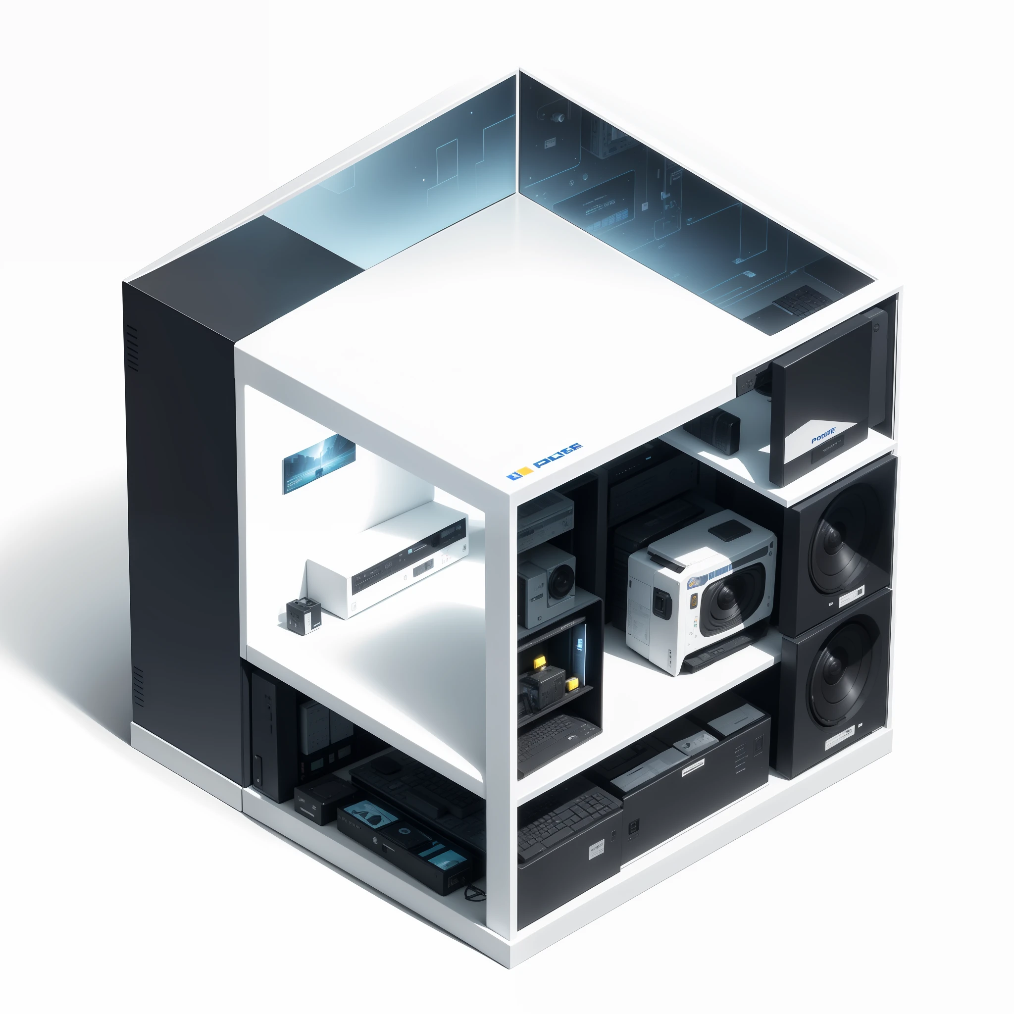 Police operating computers in offices, best quality  , blind box toy style, high detail, ray tracing, stereogram, three sided view, Op art, 8k, high details, high quality, 8k, masterpiece, ccurate --auto --s2