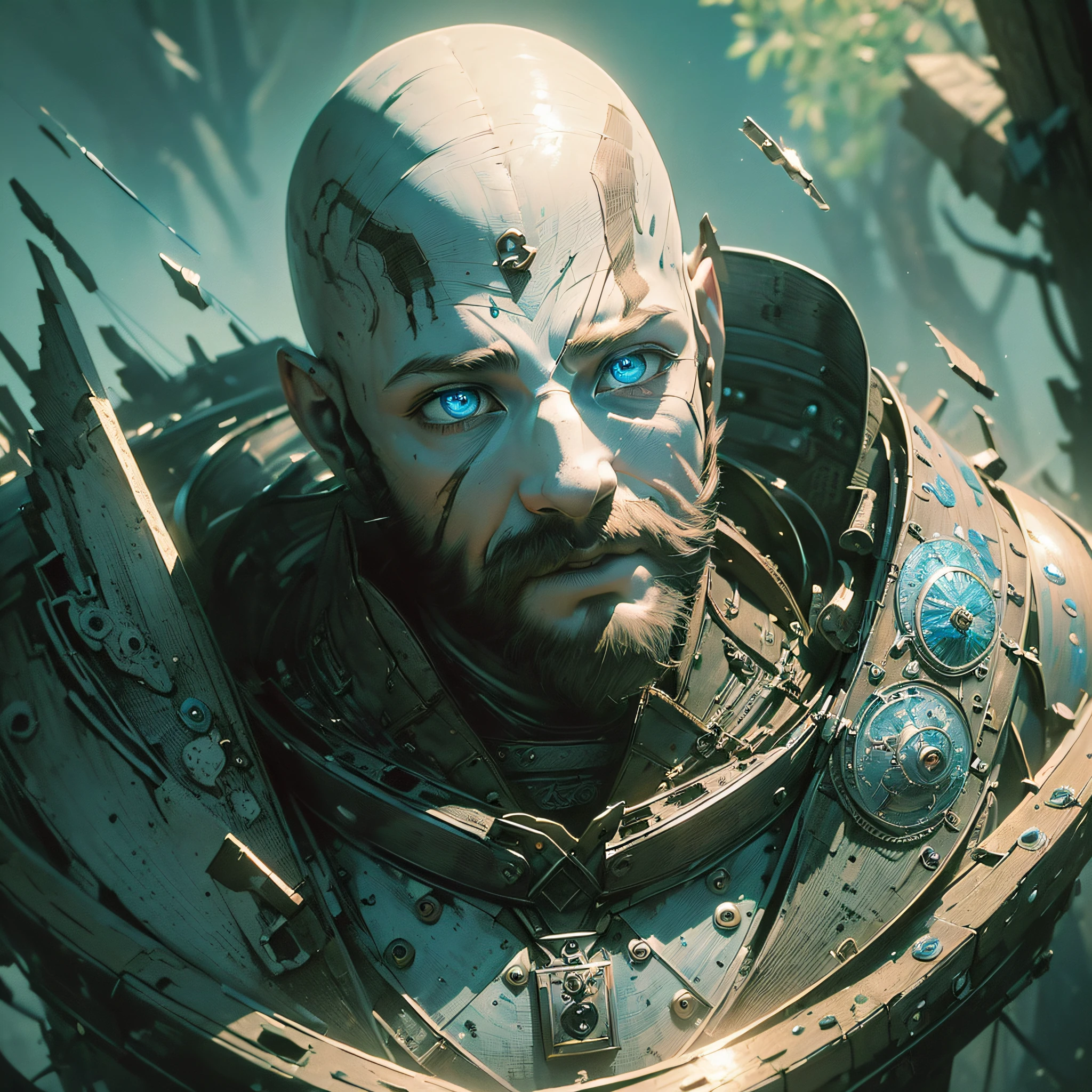 faceless (((8k, best quality, masterpiece:1.4)))), ultra high resolution, ultra-detailed, illustration, Kratos releasing rays, eyes, detailed eyes, detailed shadows, detailed lighting, detailed reflections, maximum possible --auto --s2