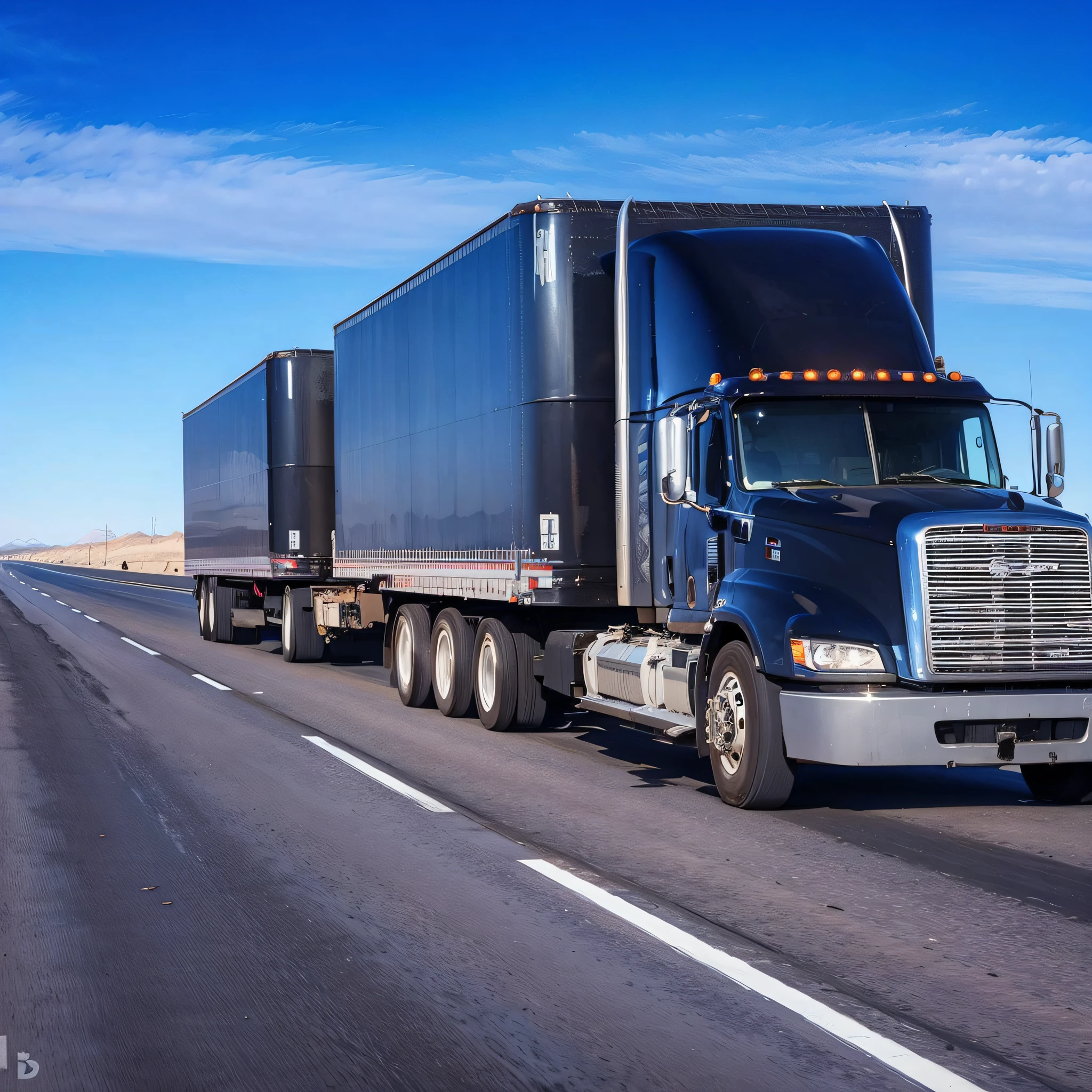 Bi Train Truck Transporting the Future