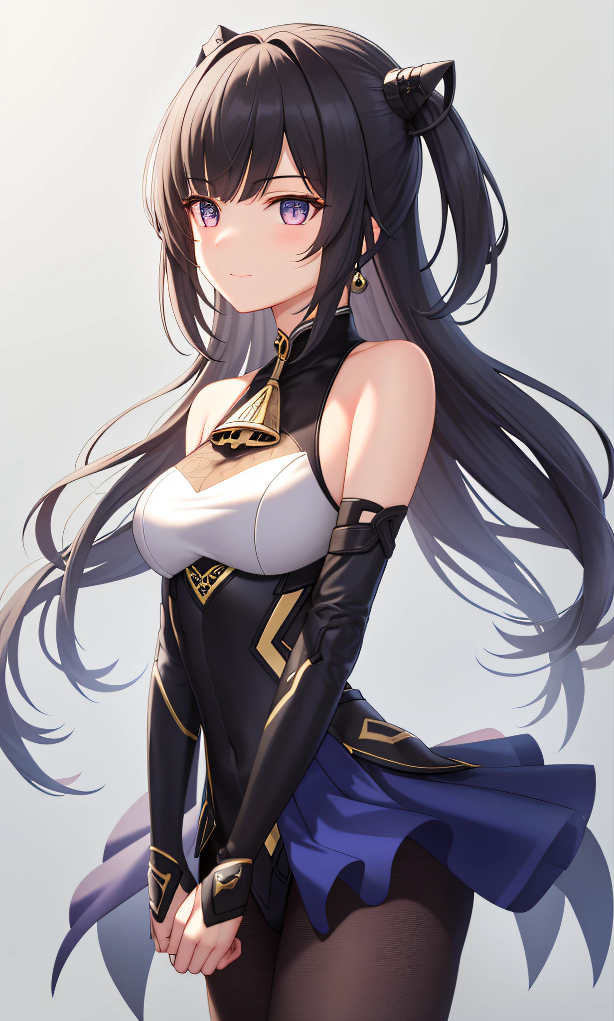 Dynamic lighting, high resolution, sharp focus, depth of field, best shadow, 1 girl) masterpiece, the best, very detailed CG "facial details, best quality, 1 girl, two-dimensional, sci-fi, genshin Keharu, cute, cold, total angular hairstyle, posture standing, bone-in translucent skin, beautiful girl with mechanical elements, top quality --auto --s2