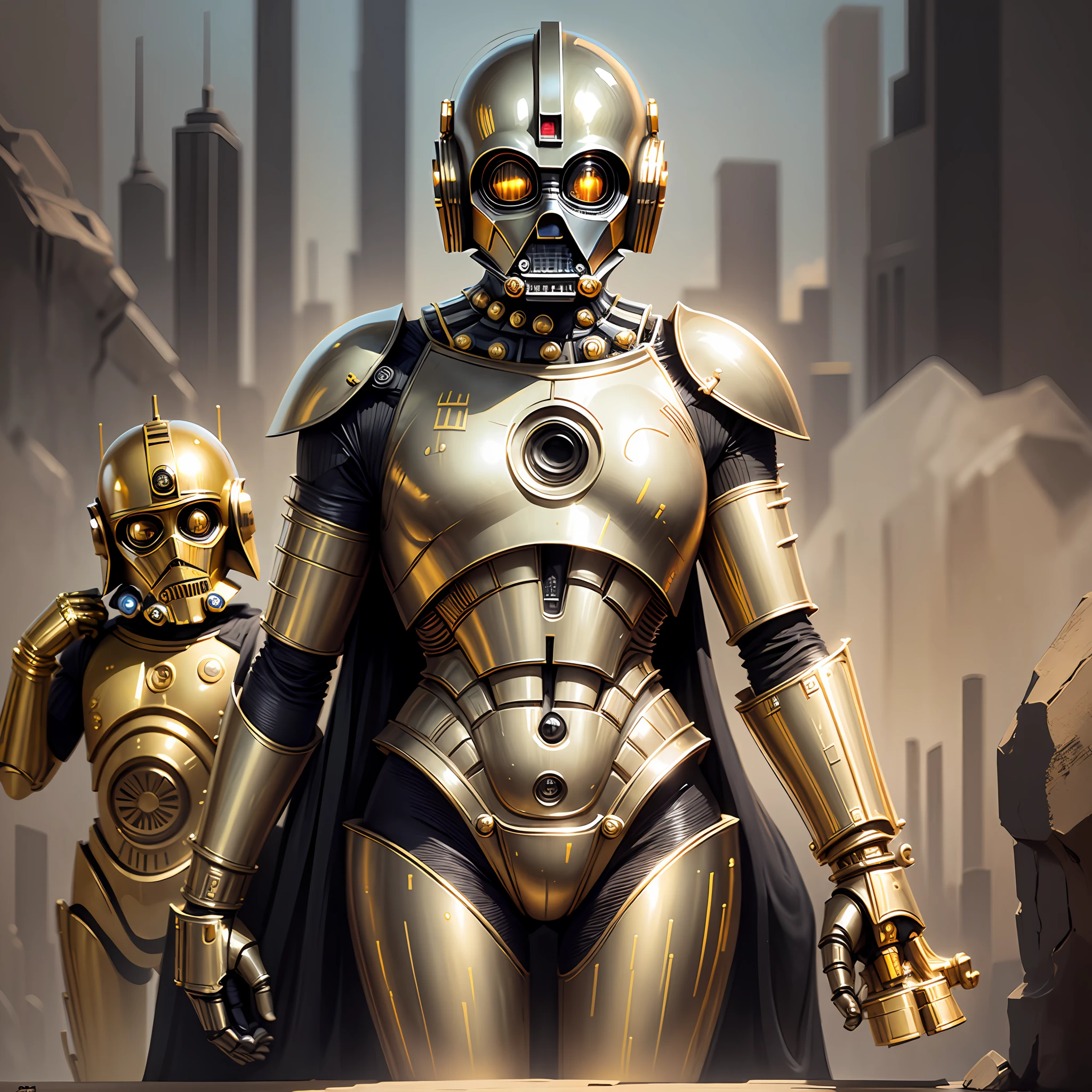 Black c3po starwars --auto --s2