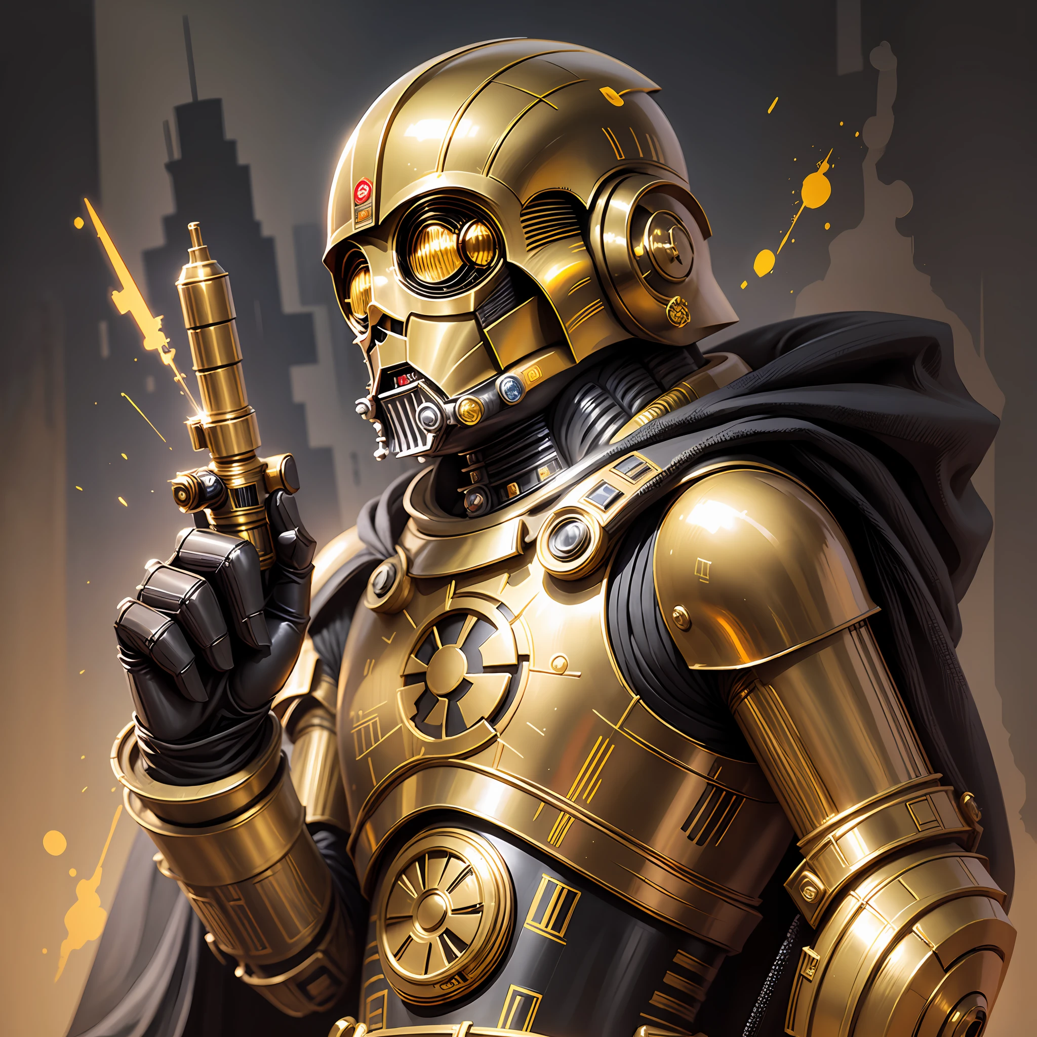 Black c3po starwars --auto --s2