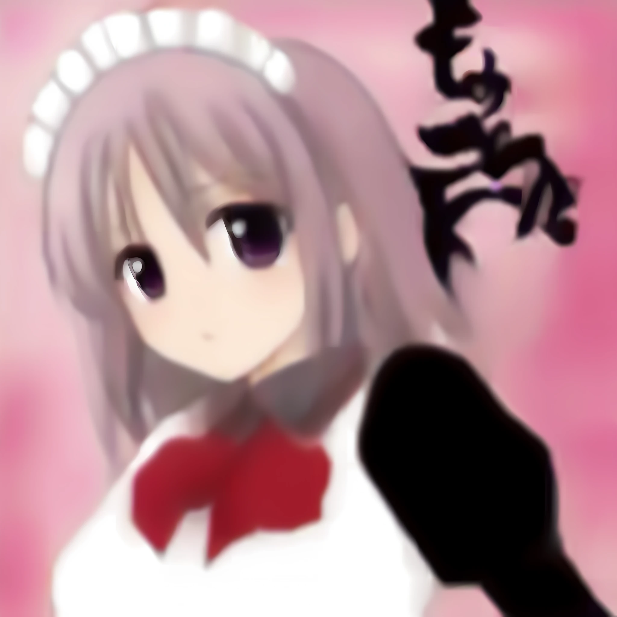 anime girl with a red bow and a white ?????, loli, nyaruko-san, reisen udongein inaba, anime girl in a maid costume, yuruyuri, iwakura lain, fubuki, madoka kaname, senko-san, yuyushiki, shikamimi, touhou, touhou character