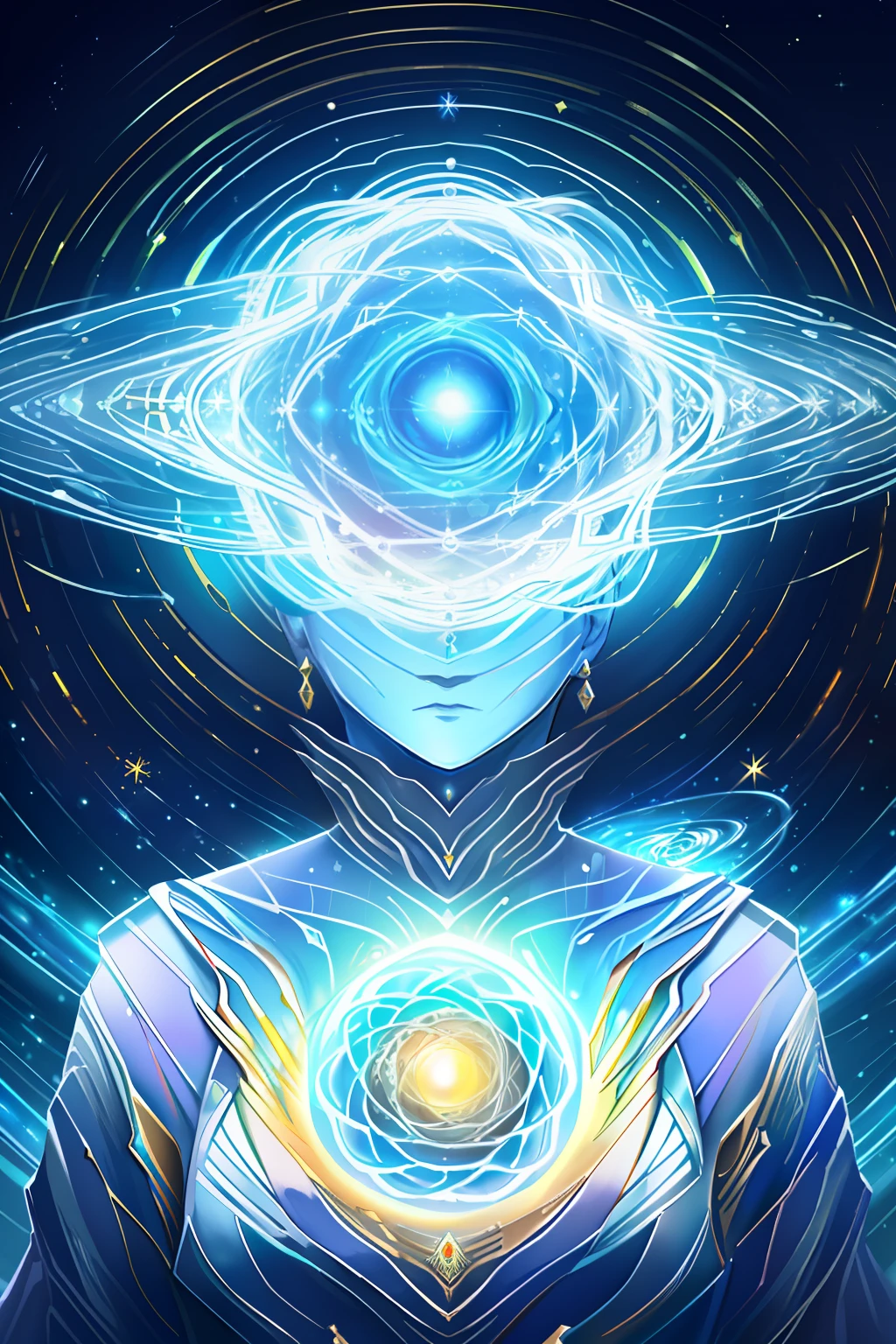 Prompt: ``(((the face of God)))a visual representation of the Fibonacci sequence, metaversal vortex, astral plane, ethereal, cosmos, across the Multivursal expanse, timeless, surreal, beautiful, breathtaking,enigmatic, oneness, singularity, omniscient, omnipotent, omnipresent, creation, creator, timeless, infinite, nirvana, ascension, UHD, ultrarealistic, Gigapixel, depth of field, vivid color palettes, gradient, neon, prismatic, space art, sacred geometry``