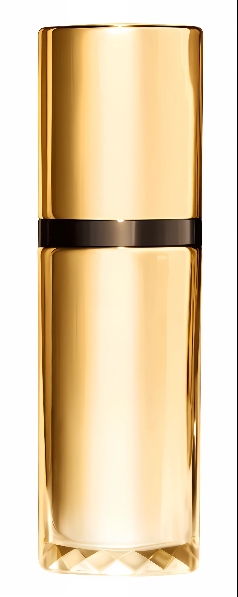 a close up of a bottle of perfume on a black background, elegant gold skin, realistic gold, smooth gold skin, gold skin, pure gold pillars, kodak gold, accented in bright metallic gold, photorealistic-n 9, elegant gold body, gold metal, gold mist, white gold skin, illustration - n 9, golden skin tone, gold tint