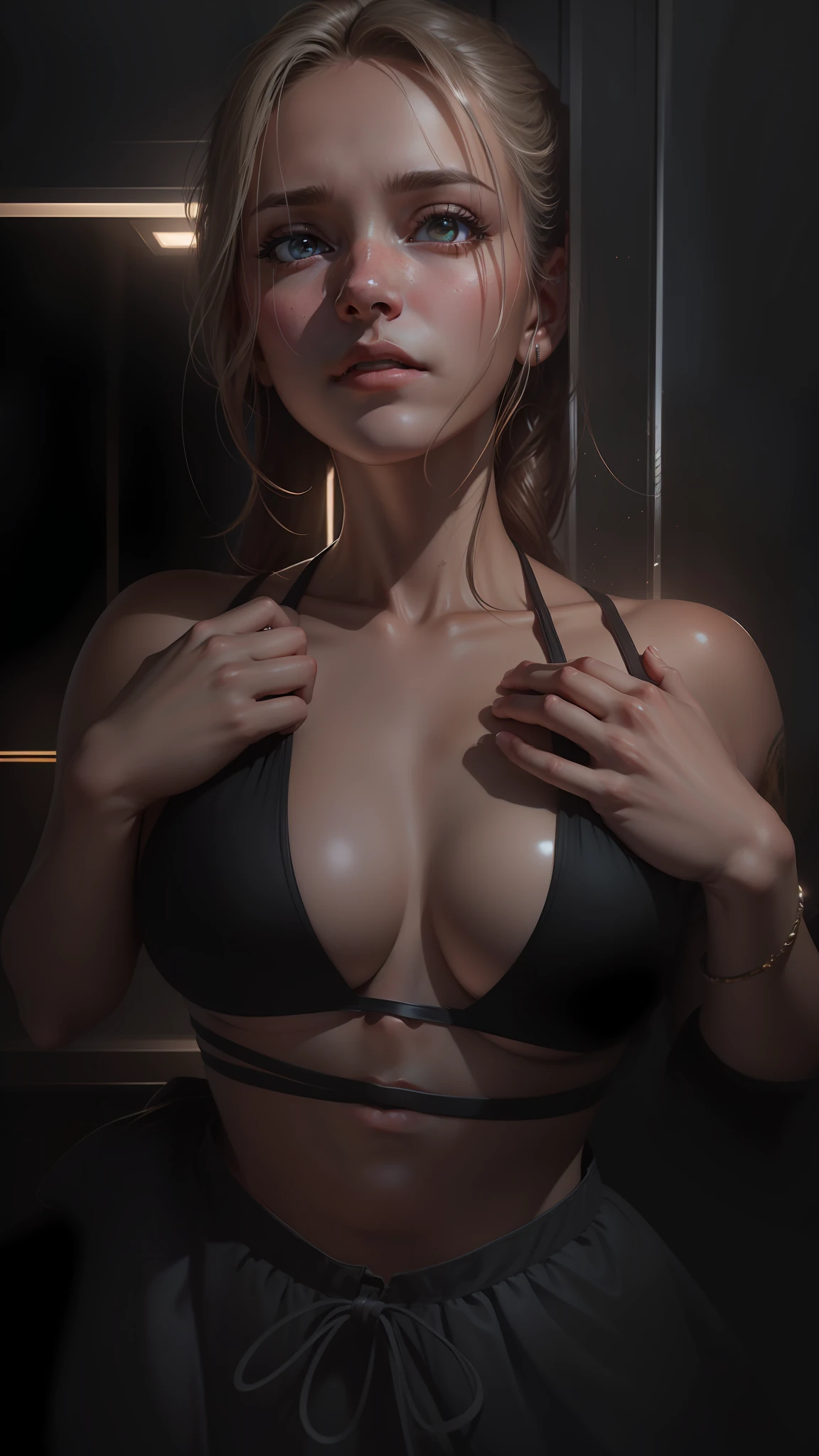 Very detailed cg portrait, detailed texture, very detailed realistic representation of the face, cinematic lighting, very detailed face features, 8k resolution, 32k, Super-Resolution, hyper-realistic, without changing the features of the face very, as the face looks in the picture