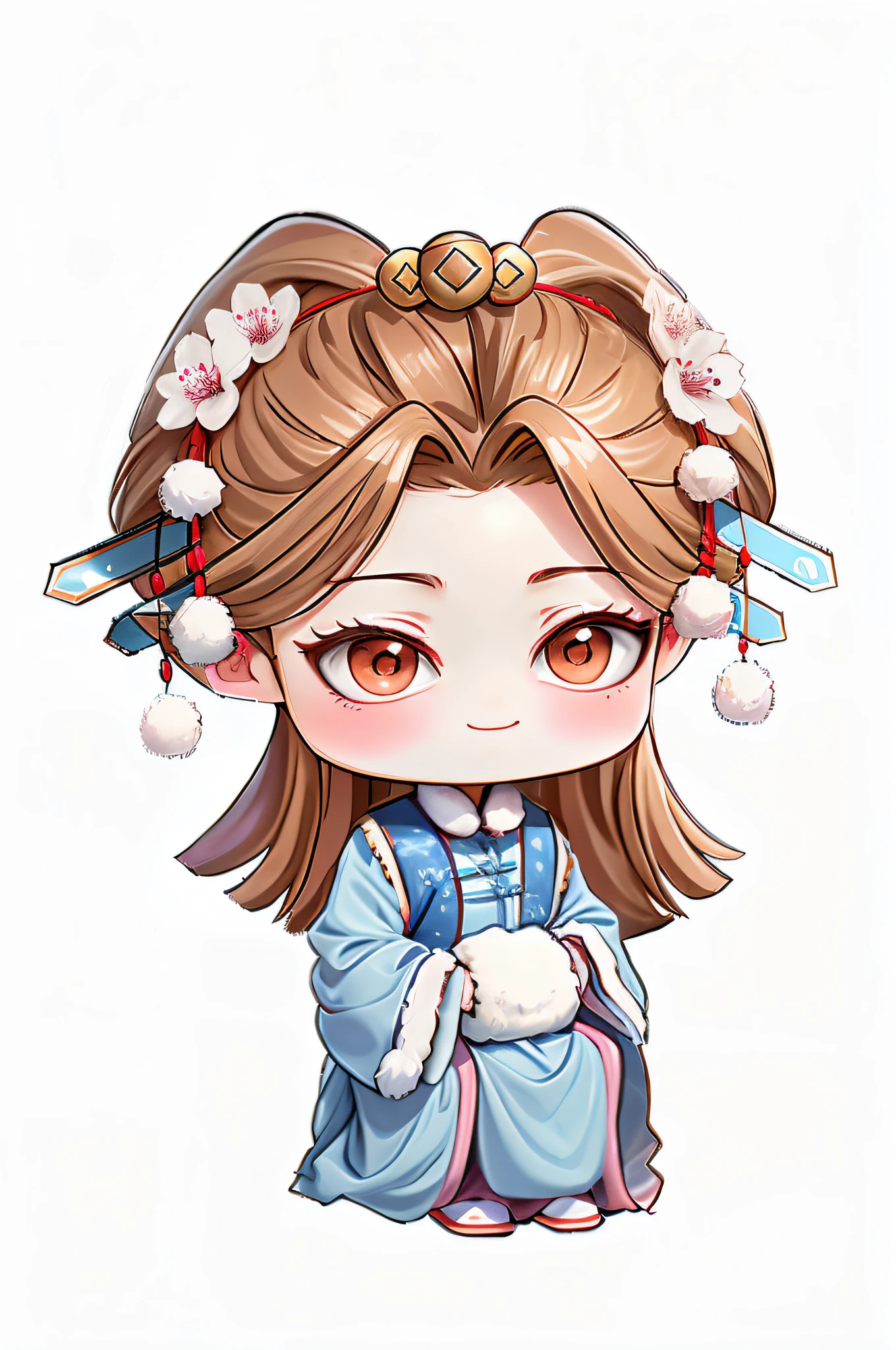 A Chinese girl in Hanfu