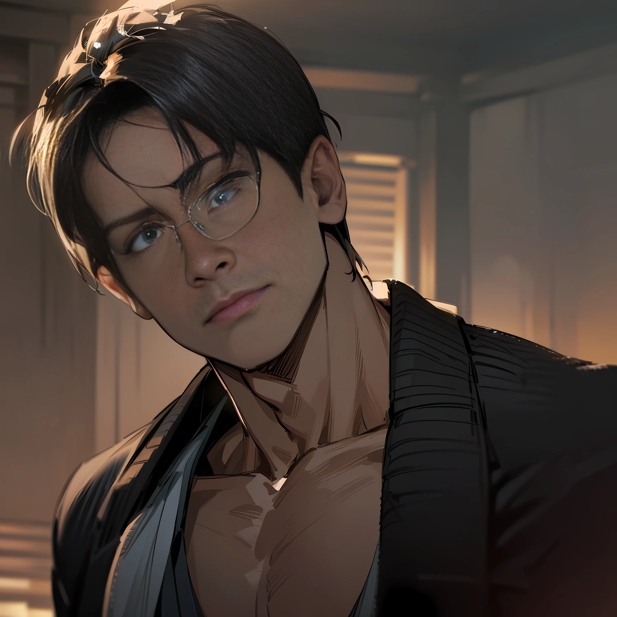 ((8k:1.27), top quality, masterpiece, super high definition: 1.2) Pictures of Japan men, 40s, cool, neck up, muscular body, the decisive expression of the man is clearly depicted. The lighting is dramatic and creates a dynamic atmosphere, Takuya Kimura, sharp gaze, short hair, muscular body, perfect center, bare torso,