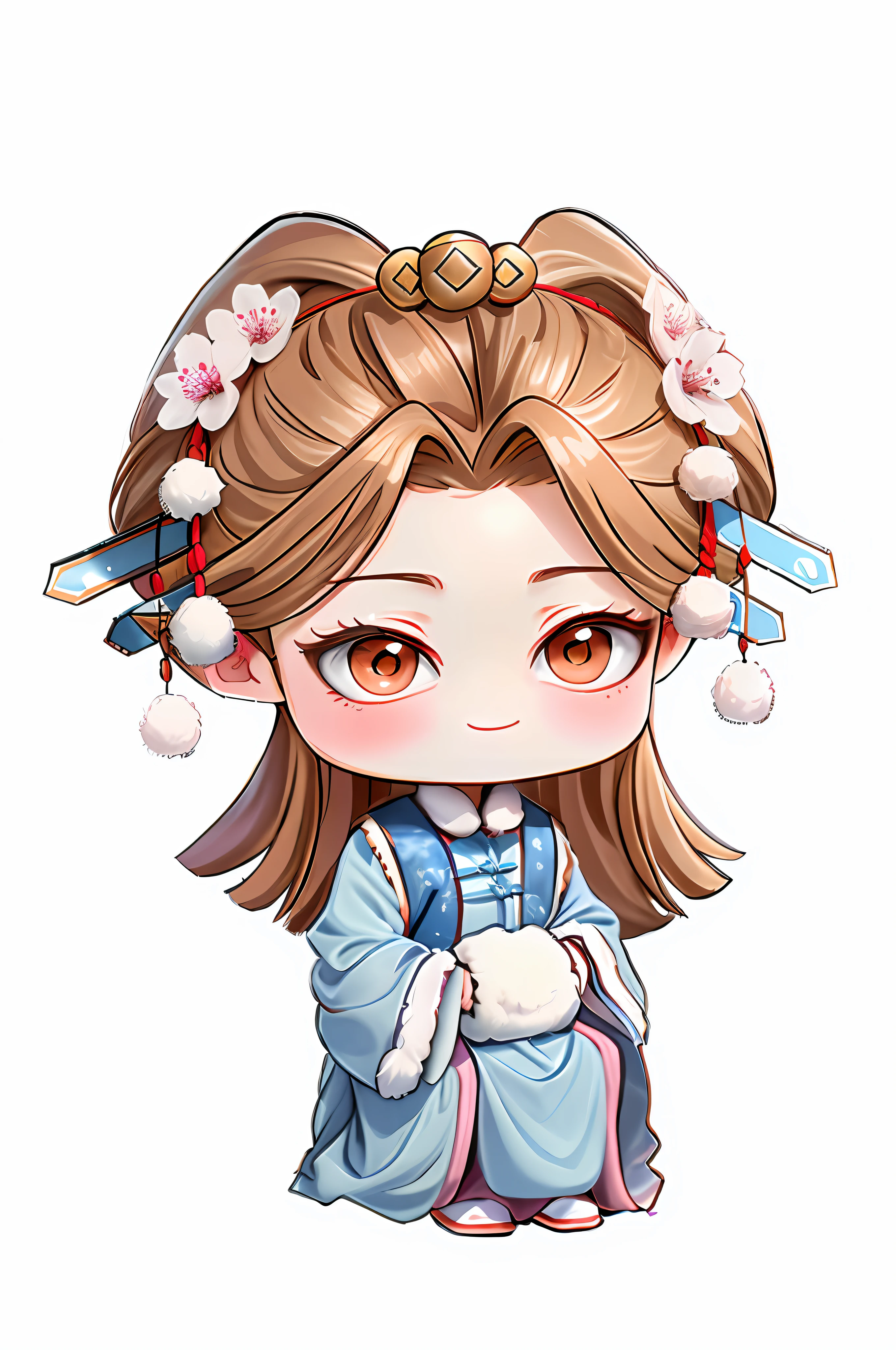 A Chinese girl in Hanfu