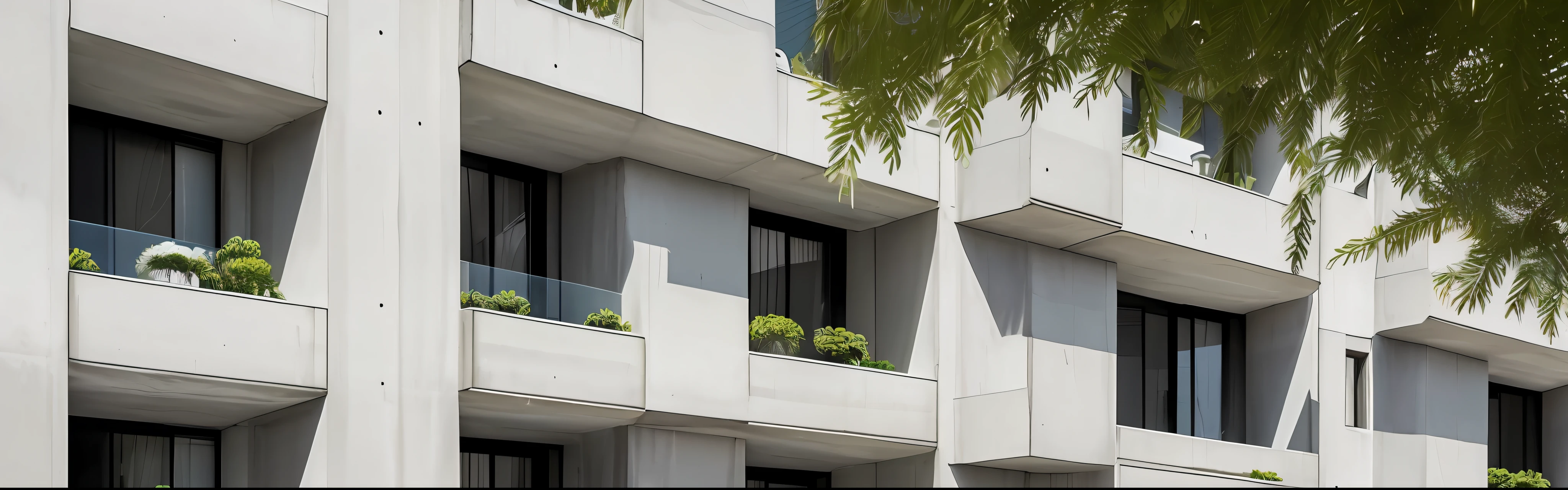 apartment building made of Japan concrete, ultra HD, ultra-realistic, photorealistic effect, masterpiece