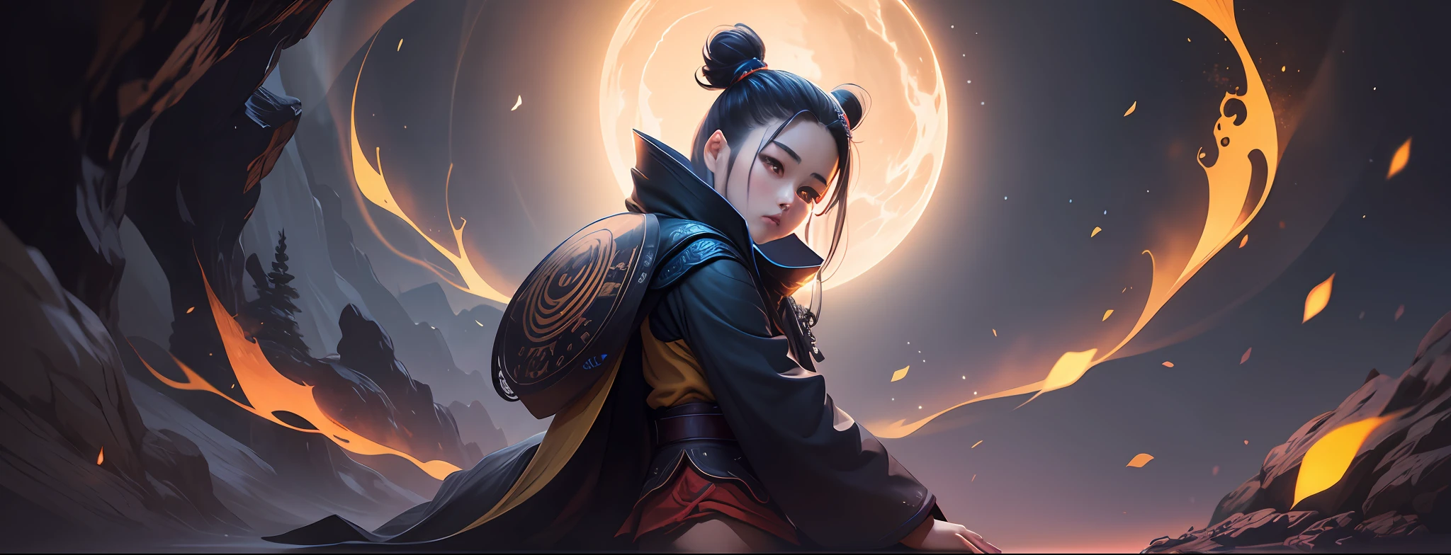 Xiu Sen Glowing Cave has no characters --auto --s2