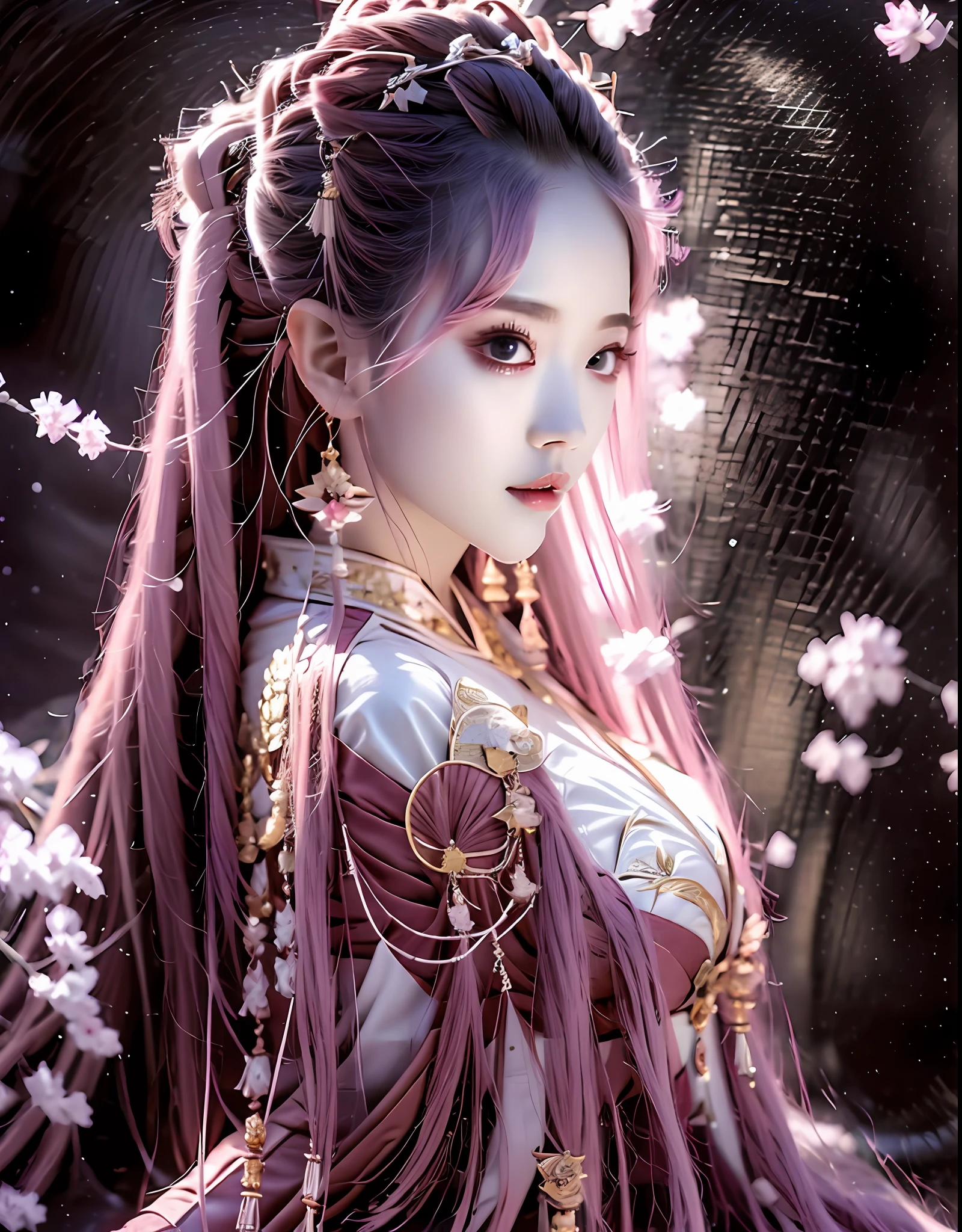 Close-up of a woman in an embroidered dress, very beautiful beauty with a Chinese dragon beside her, surrounded by auspicious clouds, Chinese fantasy, beautiful digital artwork, Ross Tran 8 K, Zhang Jingna, Xian Xia Fantasy, CGsociety and Fenghua Bell, Chinese style, dragon inspired cloth robe, Ross Tran and WLOP, sea queen Mu Yanling, inspired by Chu Derun, normal hands